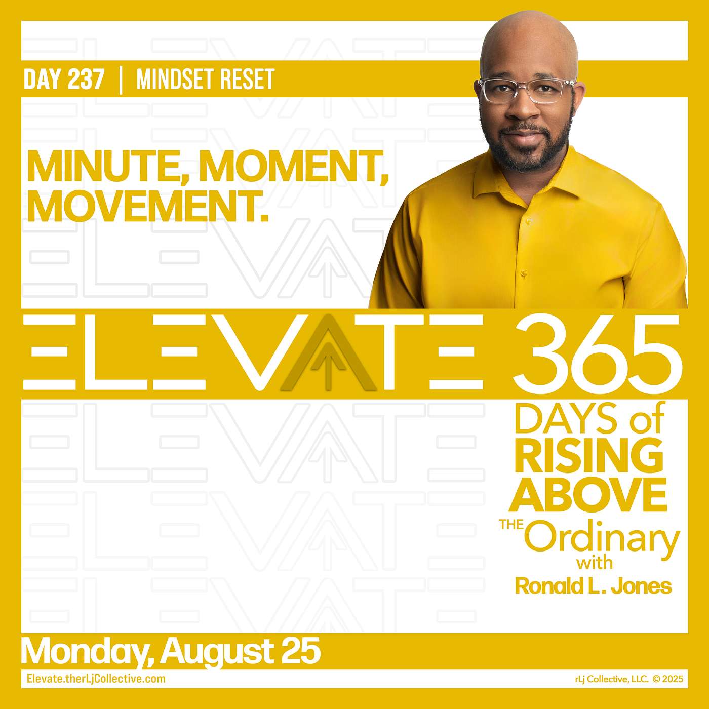 Day 237: Minute, Moment, Movement