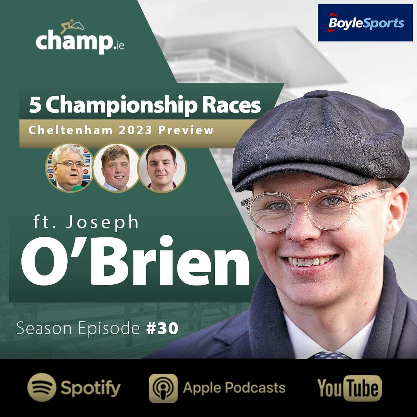 CHELTENHAM 2023 PREVIEW | THE 5 CHAMPIONSHIP RACES Ft. Joseph O'BRIEN + Weekend Horse Racing Tips 🏇 episode artwork