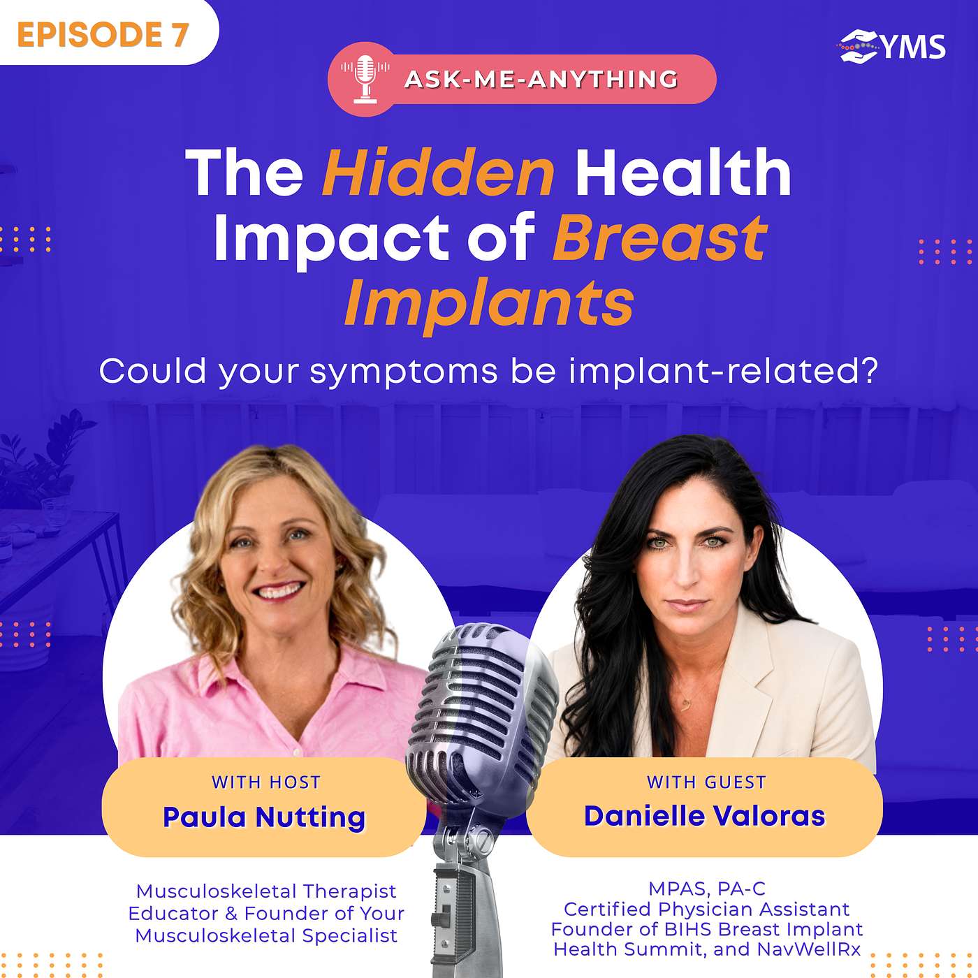 EP 7 | The Hidden Health Impact of Breast Implants with Danielle Valoras episode artwork