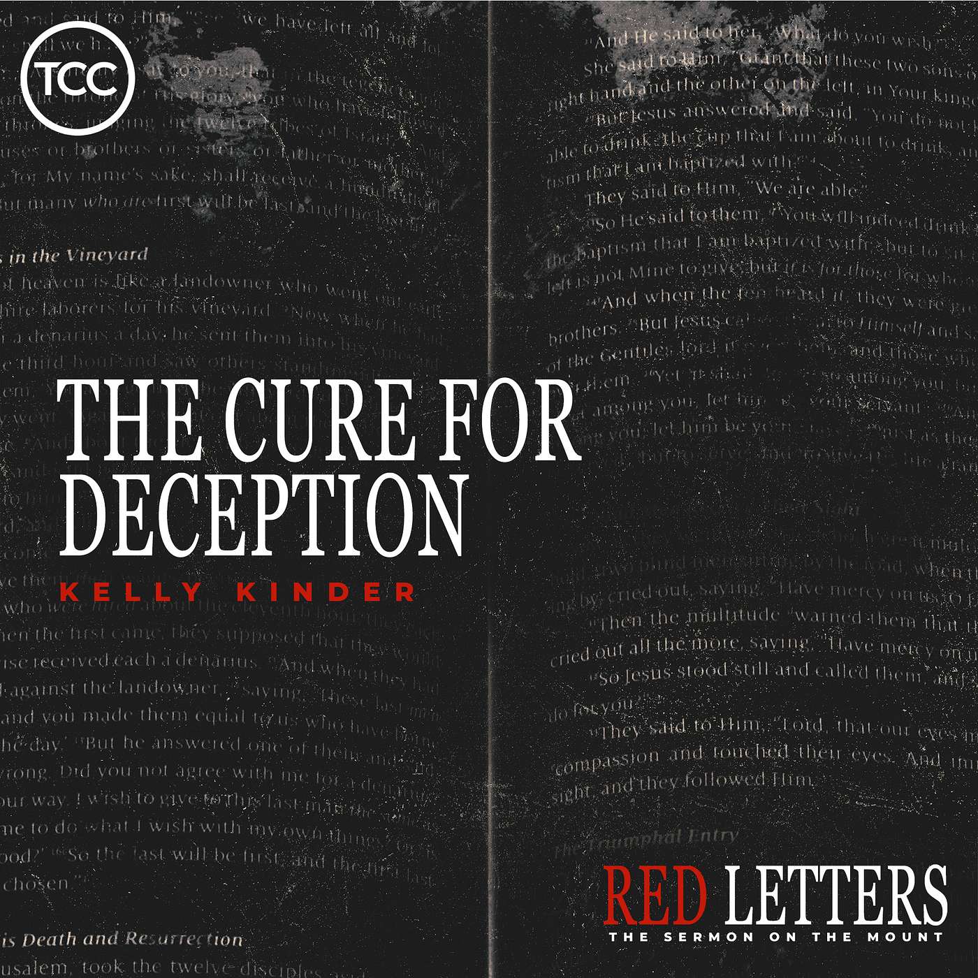 Red Letters - The Cure for Deception