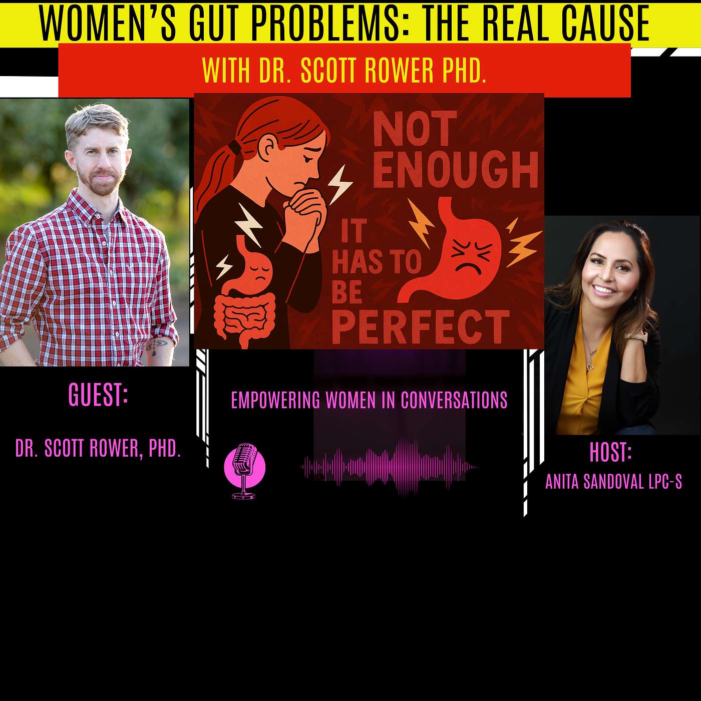 People Pleasing and Women’s Gut Problems: The Real Cause (with Dr. Scott Rower, PhD)