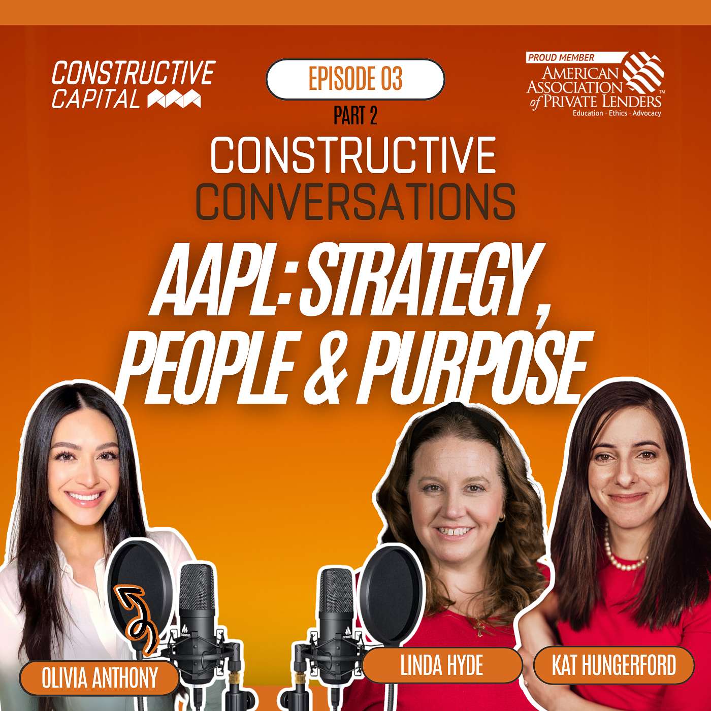 E3P2 - Constructive Conversations | AAPL: Strategy, People & Purpose episode artwork