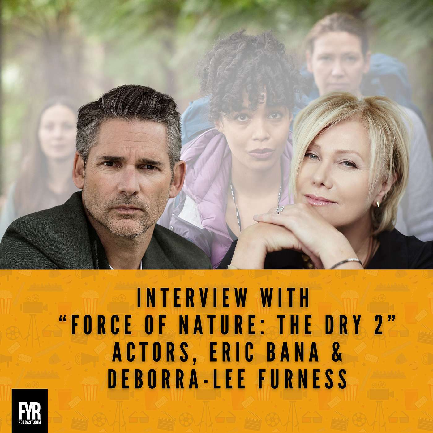 Interview with “Force of Nature: The Dry 2” Actors, Eric Bana and Deborra-lee Furness episode artwork