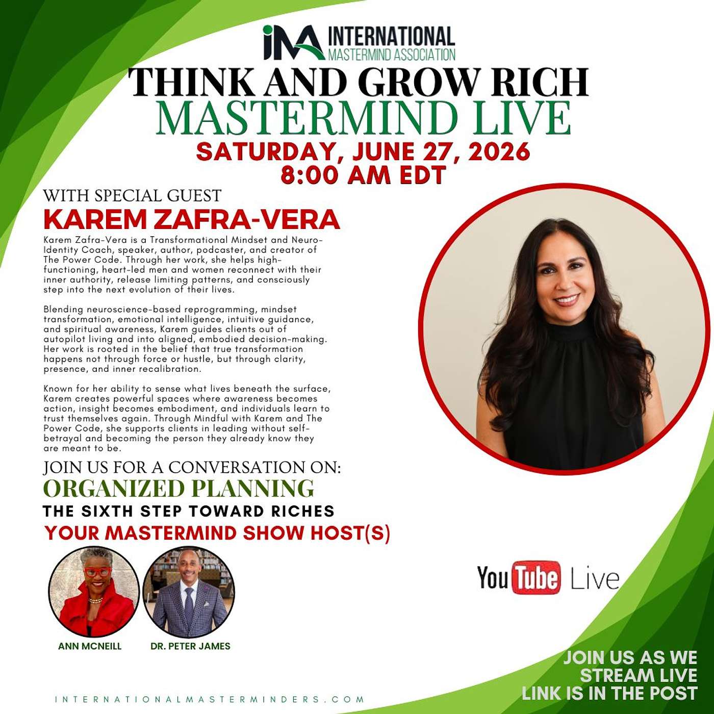 IMA Think & Grow Rich Saturday Show 06.27.2026 episode artwork