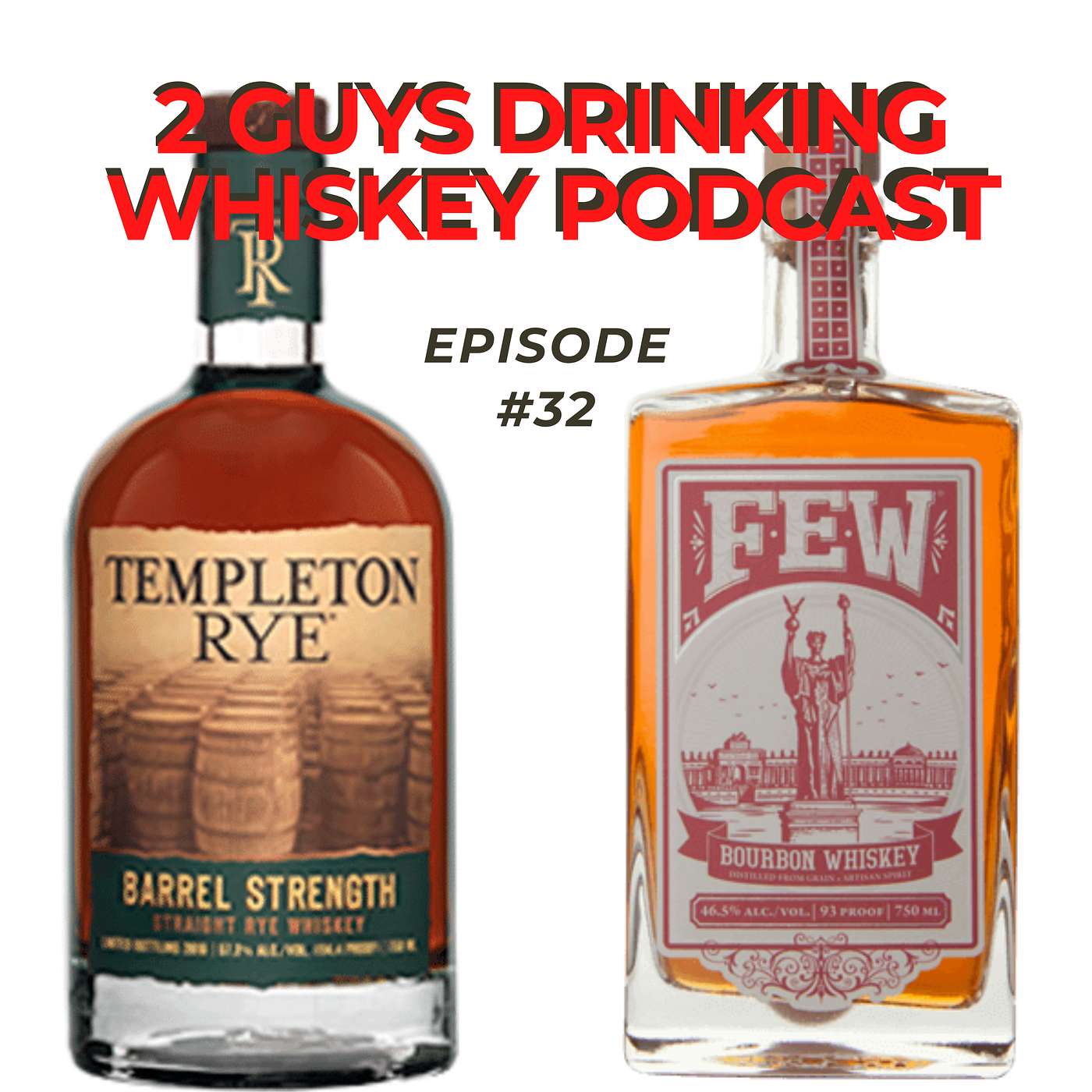 Two Guys Drinking Whiskey