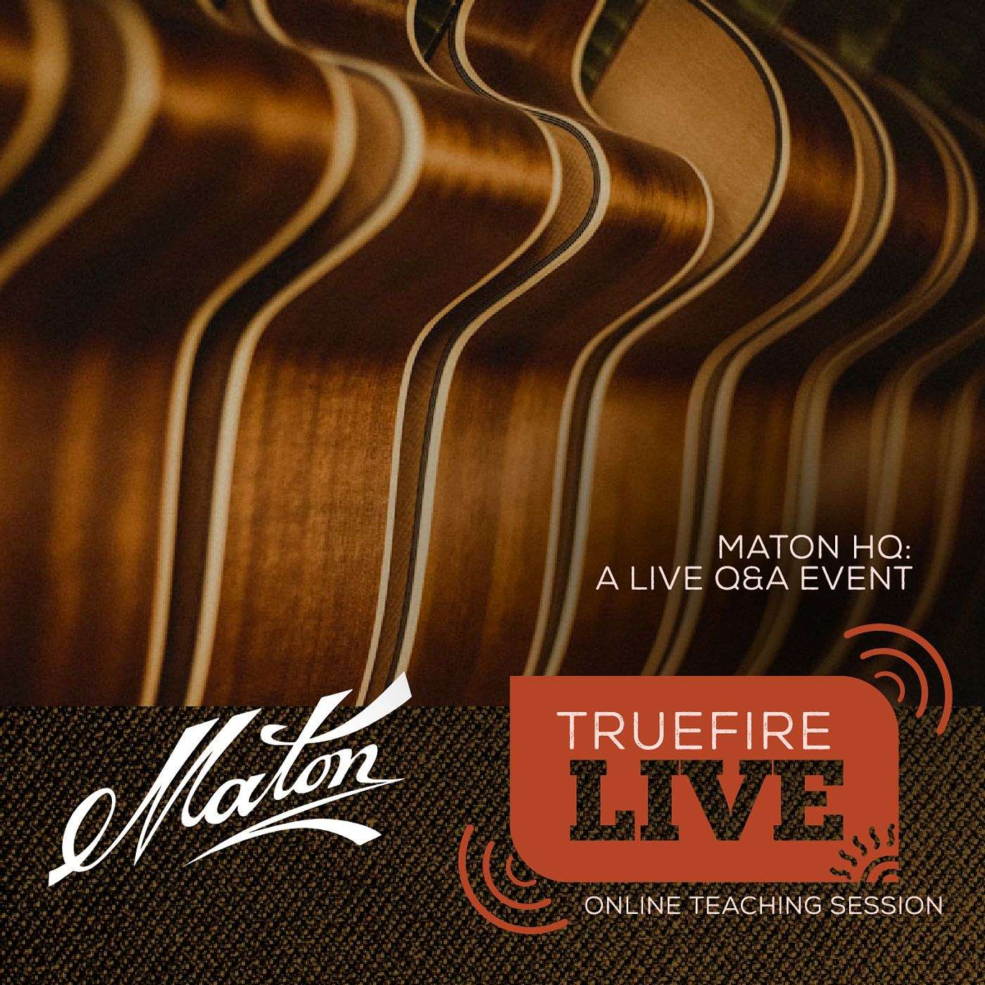 Maton Guitars with Patrick Evans, David Steedman, & Joe Robinson