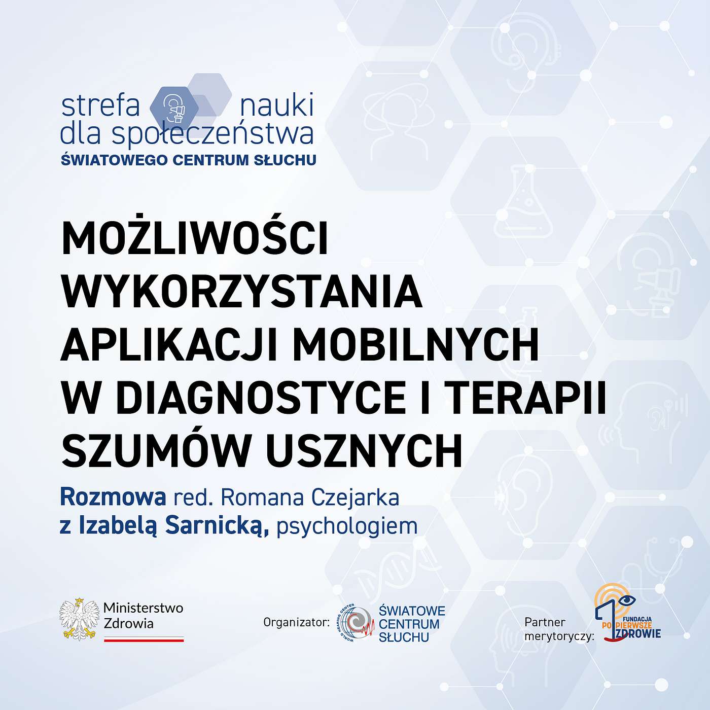 #59. Możliwości wykorzystania aplikacji mobilnych w diagnostyce i terapii szumów usznych episode artwork
