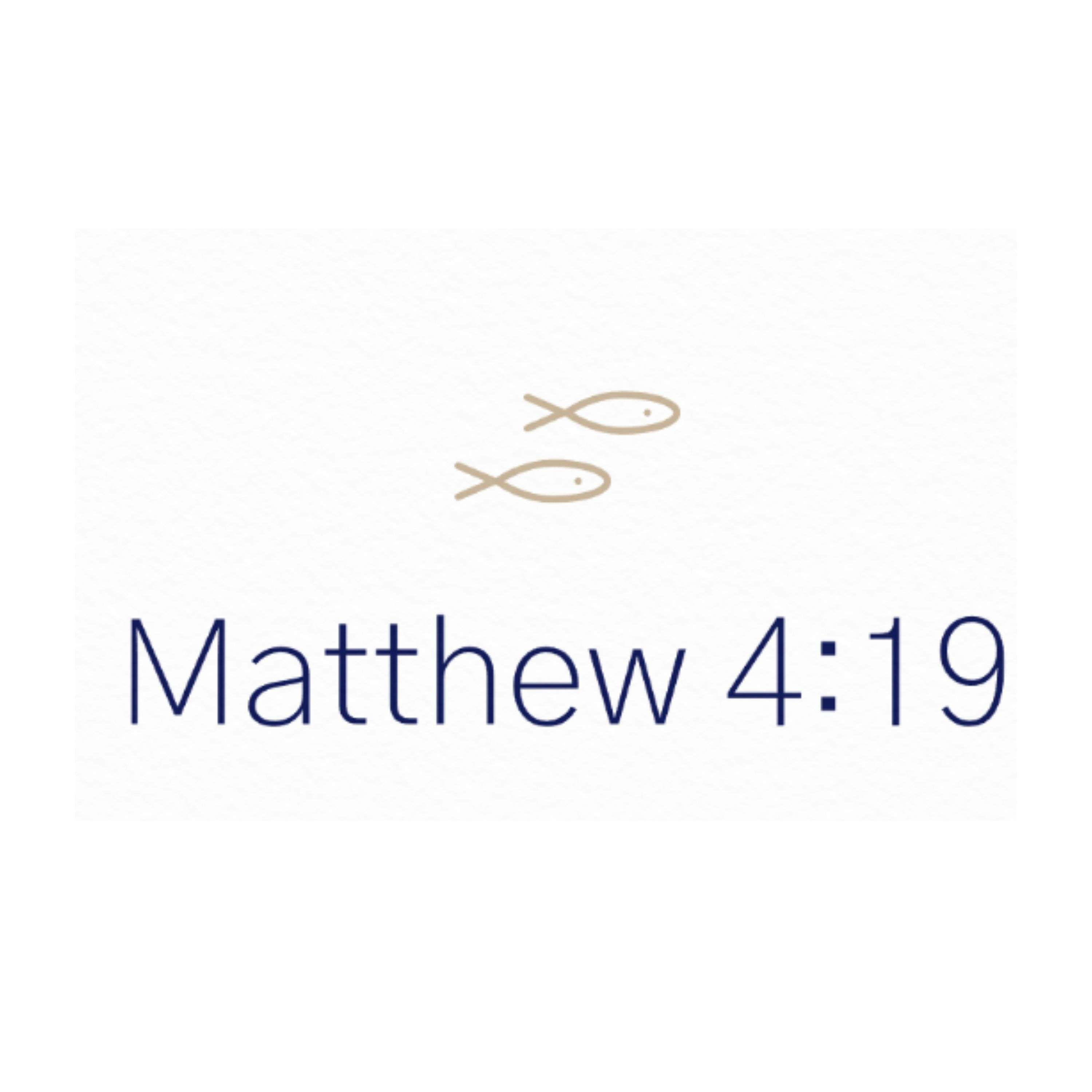 Matthew 4:19