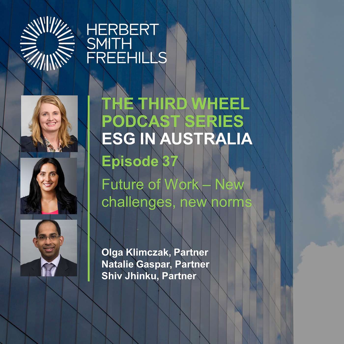 The Third Wheel (ESG Australia) EP37: Future of Work – New challenges, new norms episode artwork