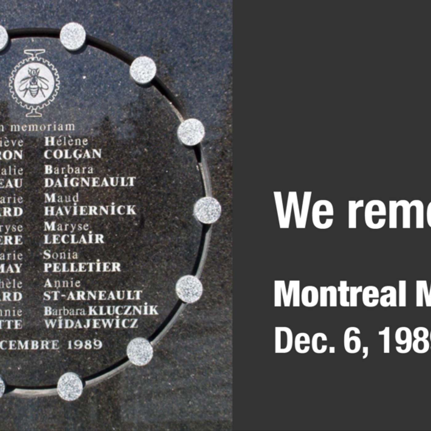 Join @stuartbrisgel @davidsolomon on The Rant Network - Confronting Gender Violence: Lessons from the Montreal Massacre and Media Bias