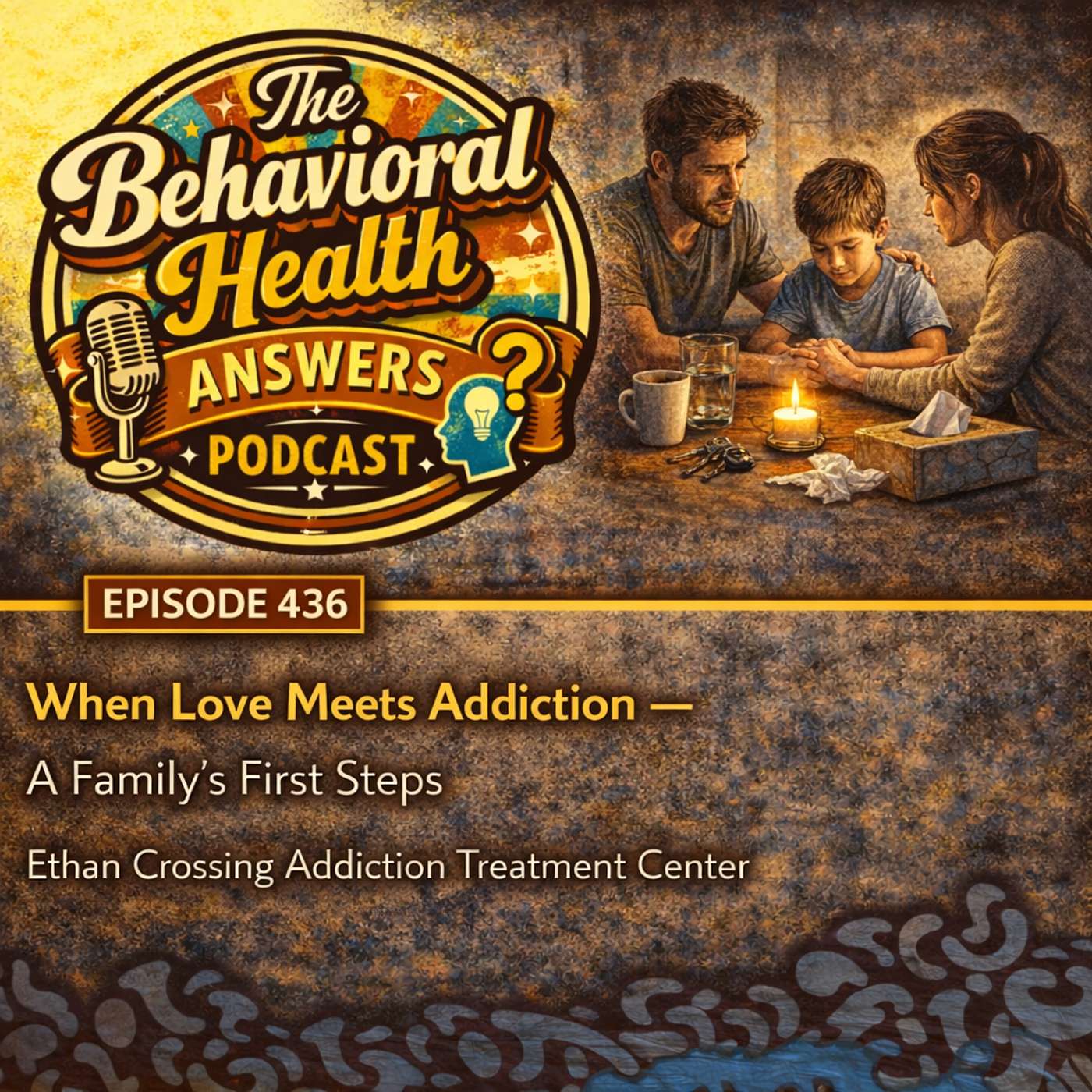 Episode 436: When Love Meets Addiction - A Family's First Steps | Ethan Crossing Addiction Treatment Center episode artwork