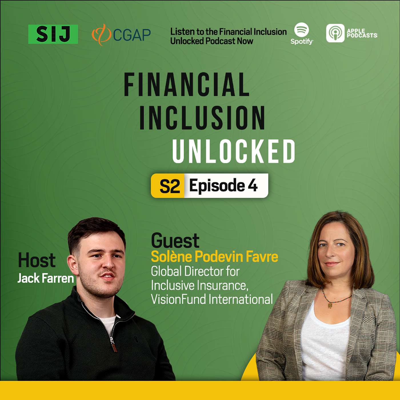 S2 EP4 - How Vision Fund is Building Client Resilience through Inclusive Insurance with Solène Podevin Favre, Global Director for Inclusive Insurance