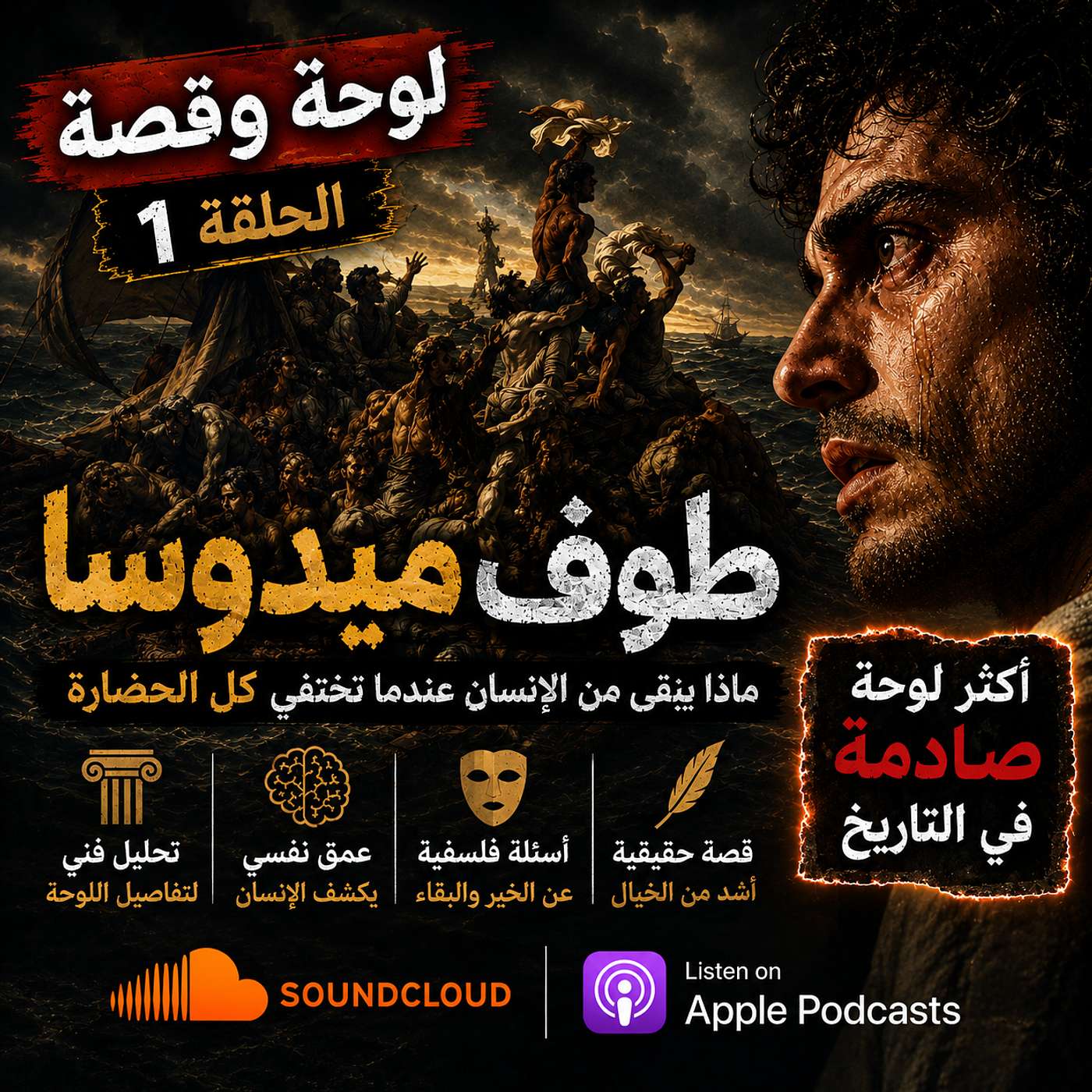 لوحة وقصة || طوف ميدوسا episode artwork