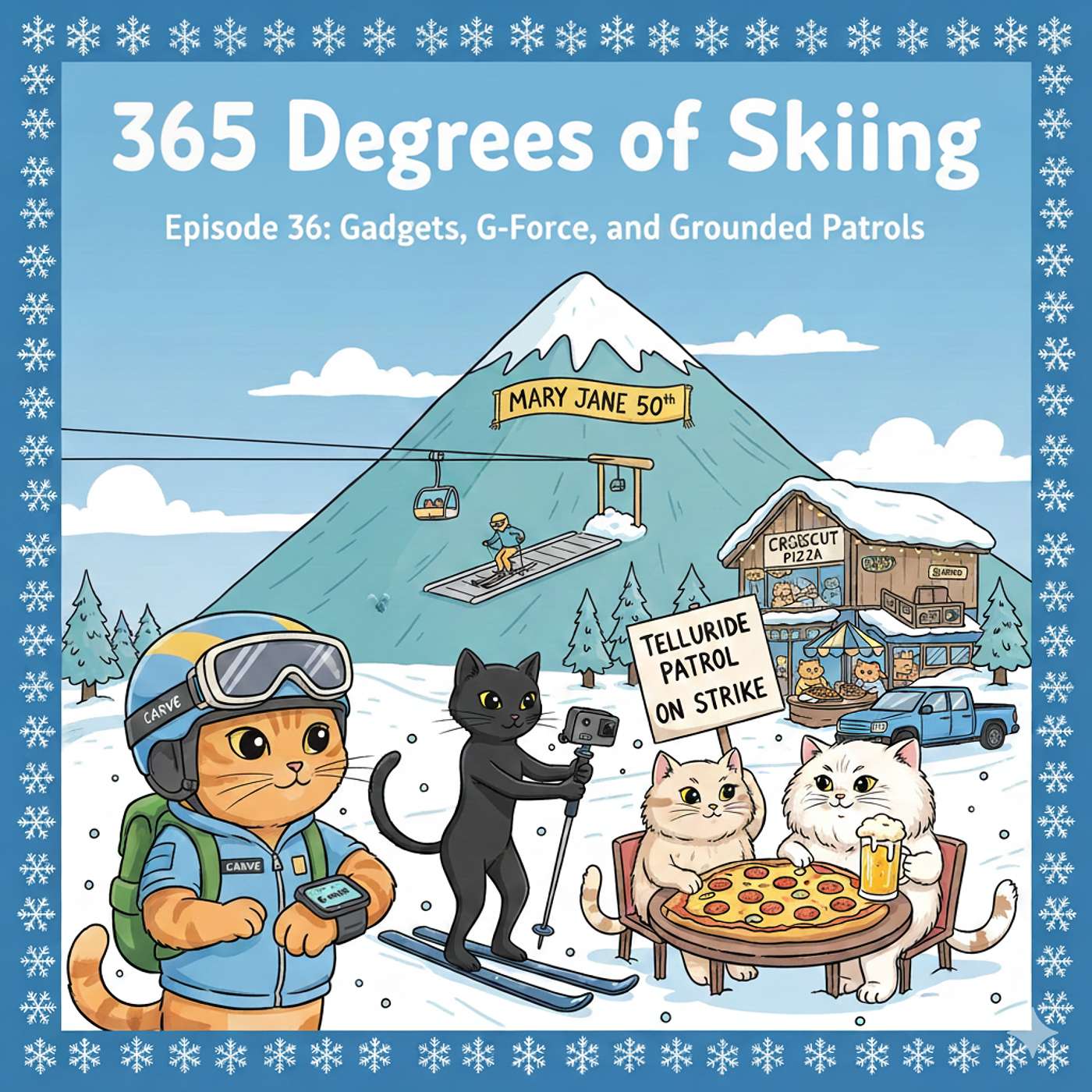 36 - 365 Degrees of Skiing: Gadgets, G-Force, and Grounded Patrols 36 - 365 Degrees of Skiing: Gadgets, G-Force, and Grounded Patrols