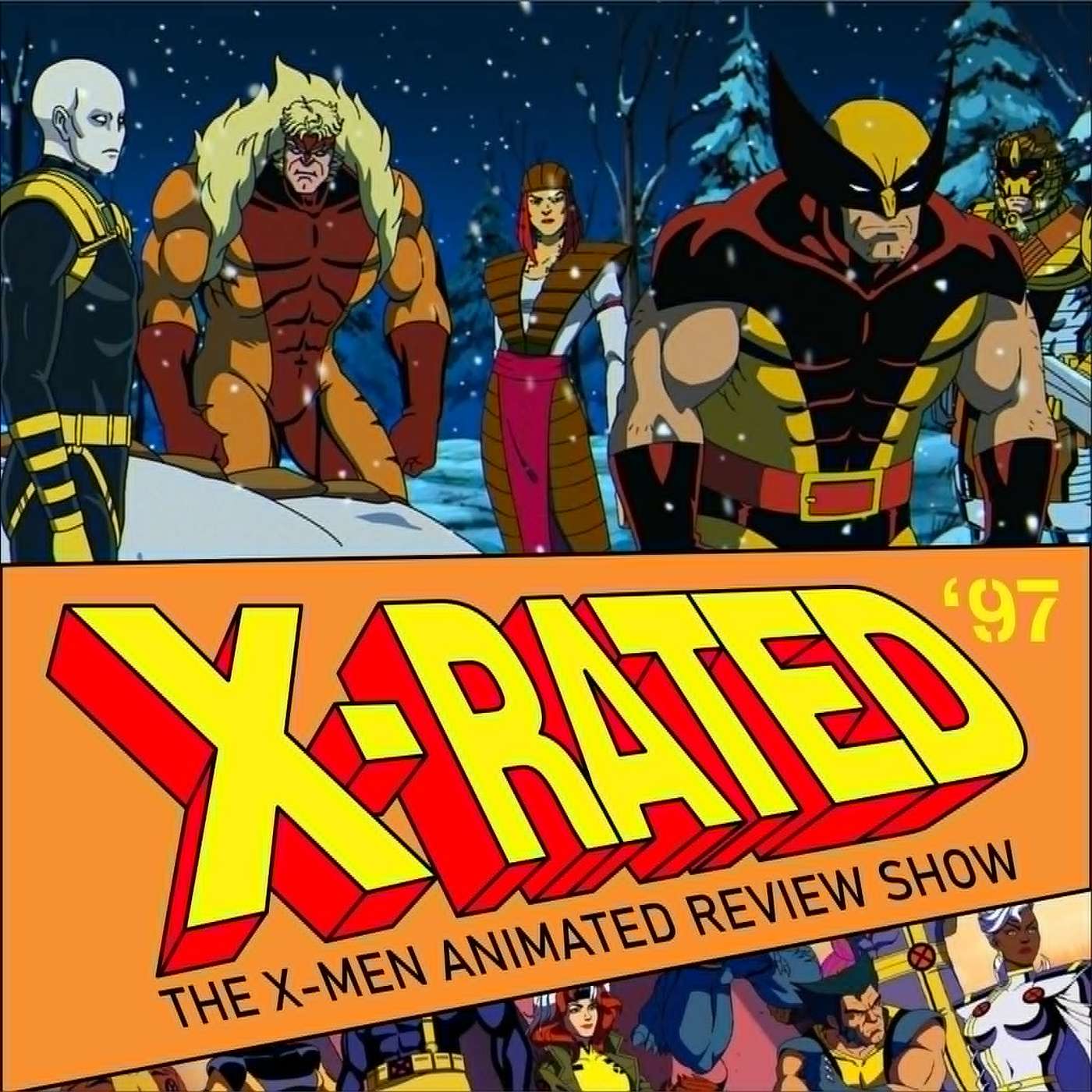 X-Men '97 S2E5 "Weapon X, Lies, and DVD's" episode artwork