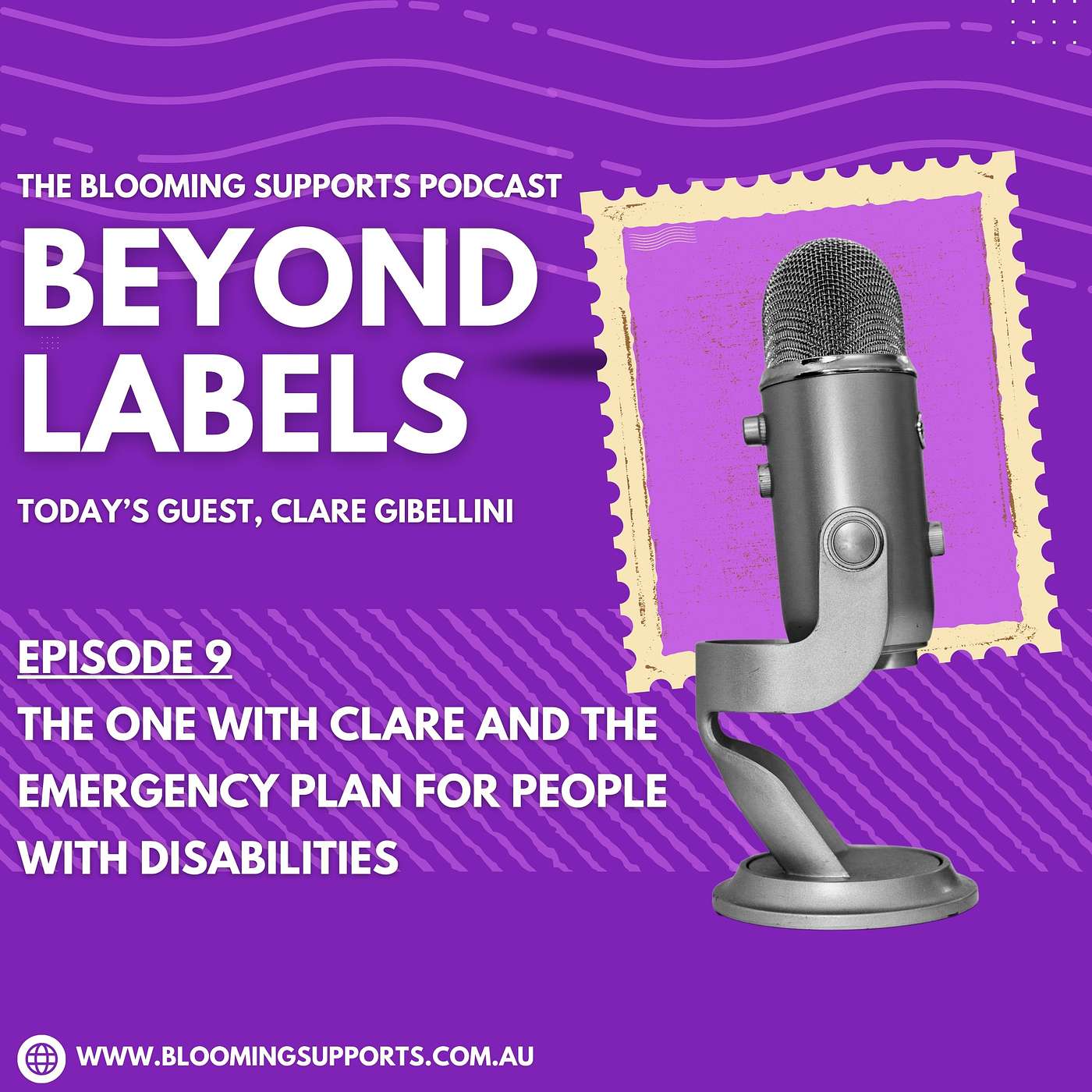 Beyond Labels - Ep09 The One With Clare And The Emergency Plan For People With Disabilities episode artwork