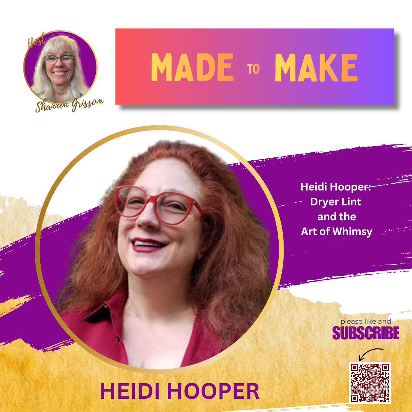 Heidi Hooper: Dryer Lint & The Art of Whimsy