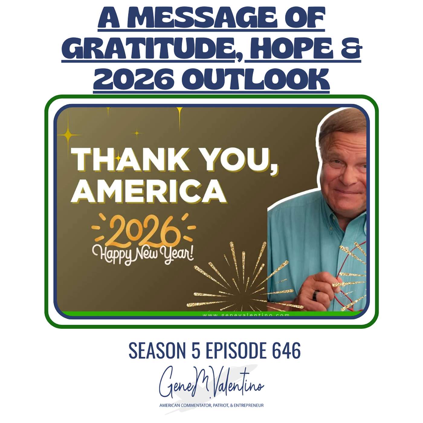 GrassRoots TruthCast with Gene Valentino