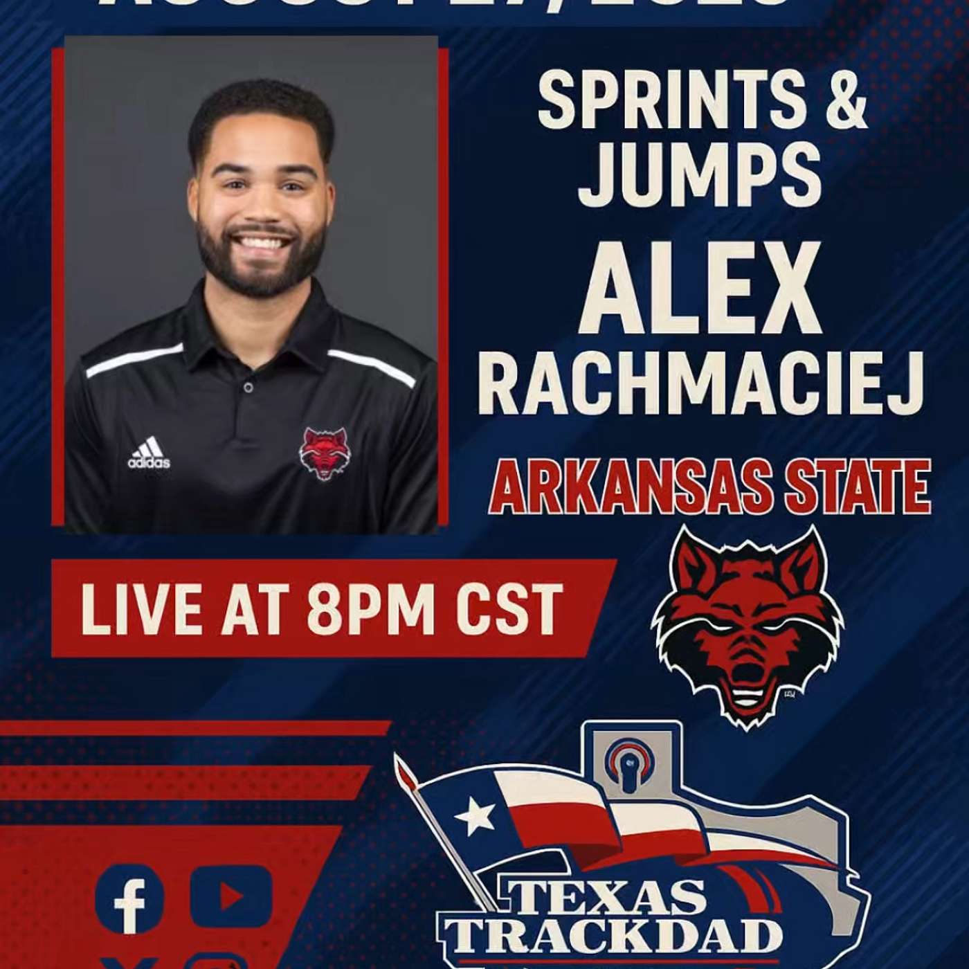 Speed and Flight: Coach Alex Rachmaciej of Arkansas State