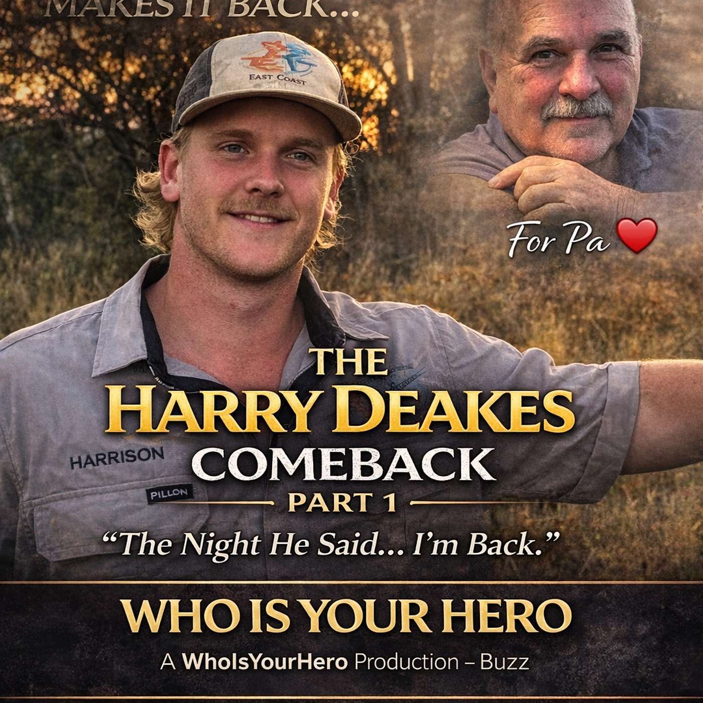 🎙️ Episode 55: THE HARRY DEAKES COMEBACK – PART 1 From the edge… to a second chance episode artwork
