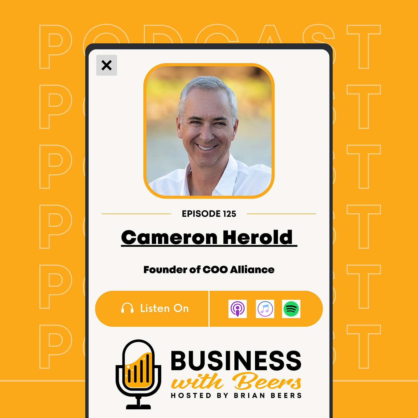 Unleash The Power of Your COO with Cameron Herold | Ep 125