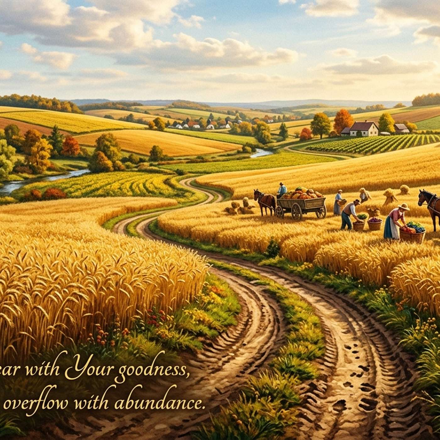 Psalm 65:11  God crowns the year with divine goodness and abundant provision episode artwork