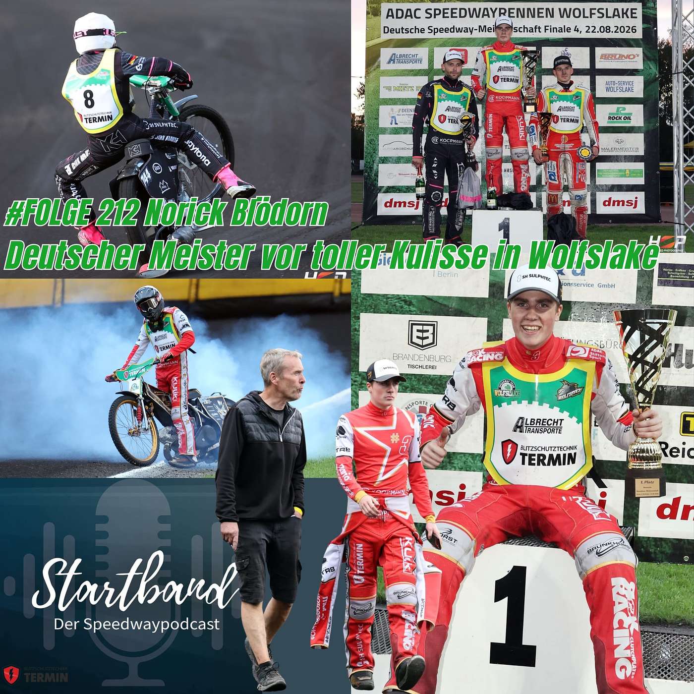 - Folge 212 - Norick Blödorn Deutscher Meister vor Toller Kulise in Wolfslake