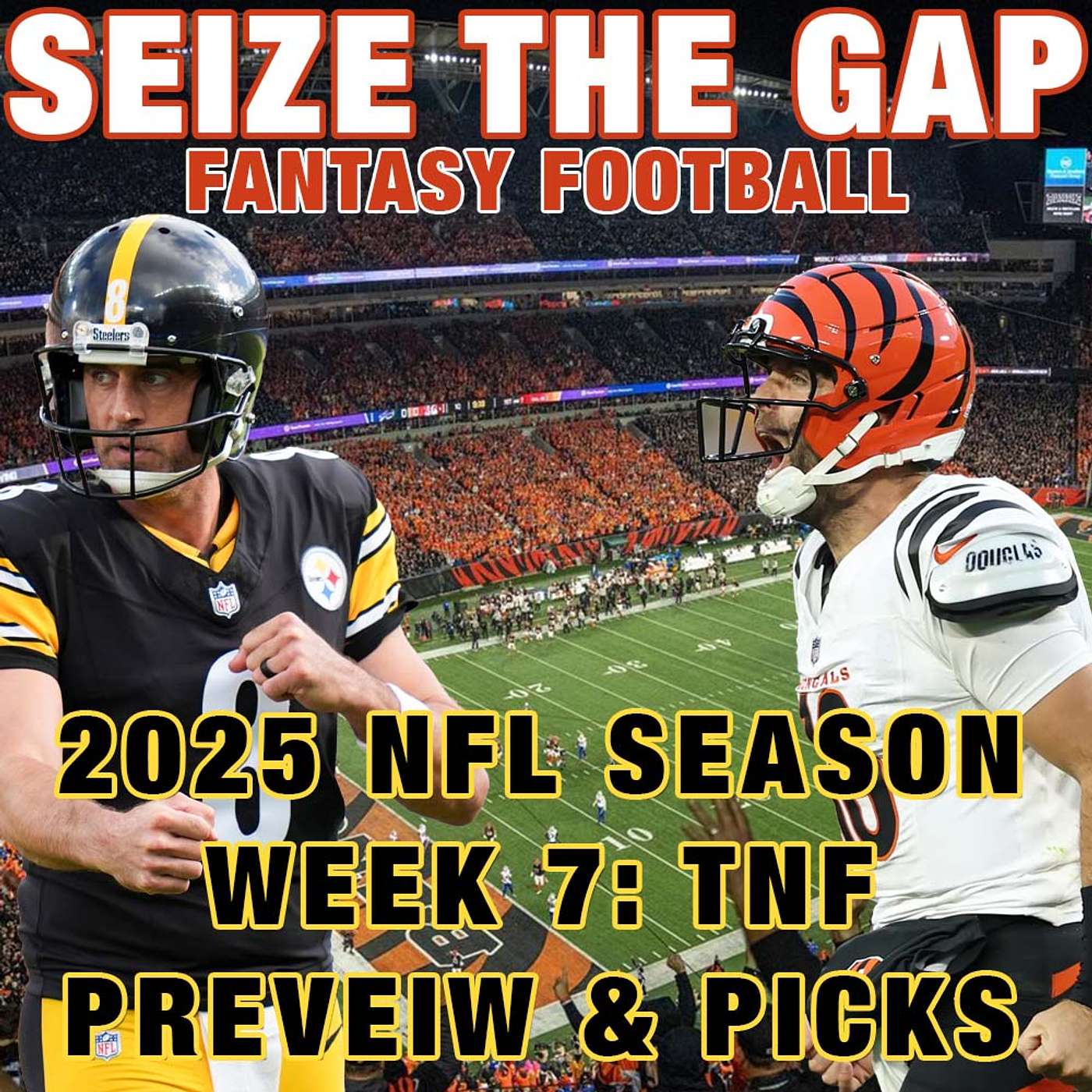 2025 NFL Week 7 - Thursday Night Football Preview, Picks and MORE from Seize the Gap #TNF #NFL episode artwork