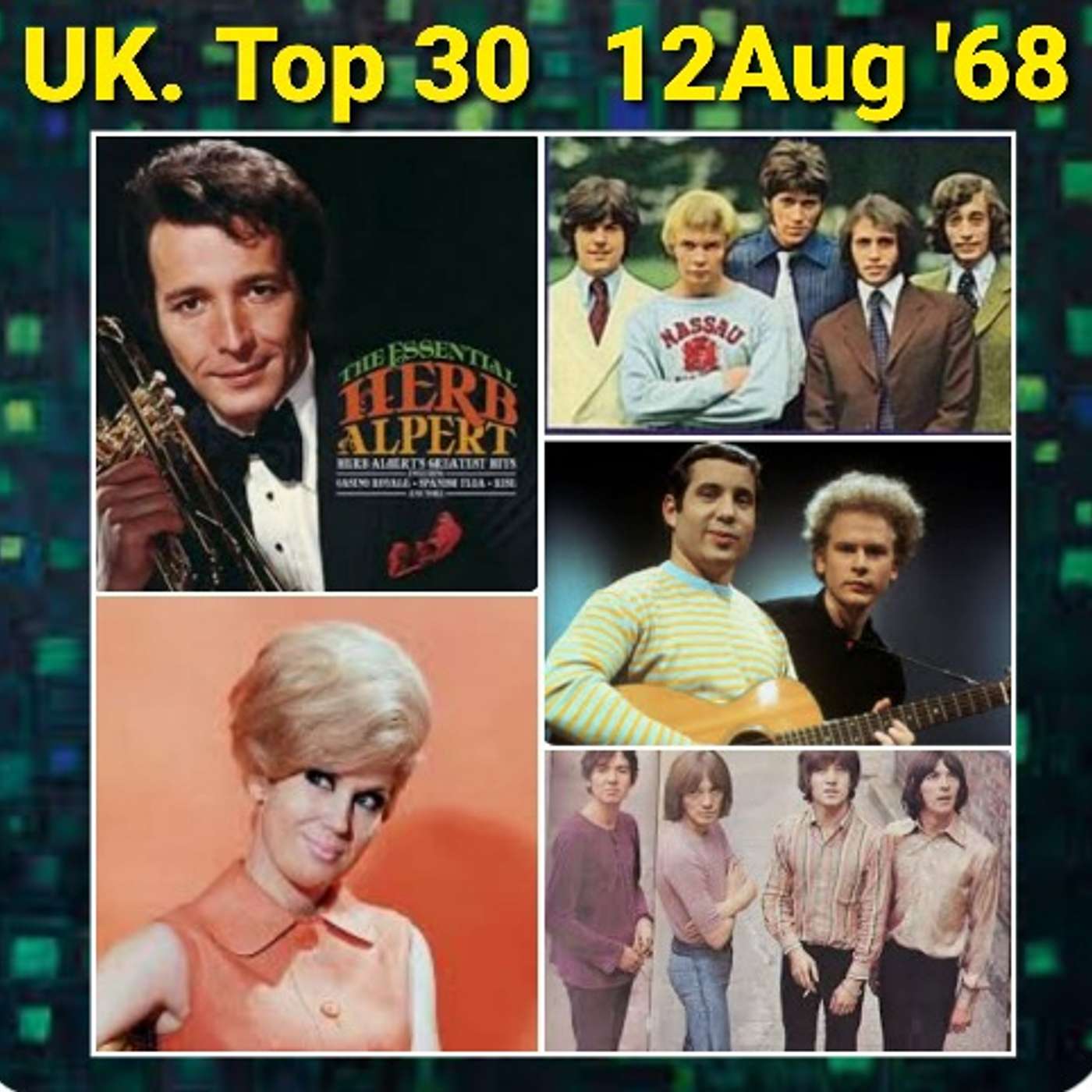 UK Chart for 12th August 1968