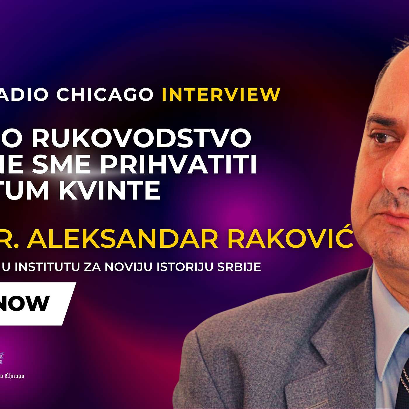 NEW! ALEKSANDAR RAKOVIĆ - DRŽAVNO RUKOVODSTVO SRBIJE NE SME PRIHVATITI ULTIMATUM KVINTE 1.25.23