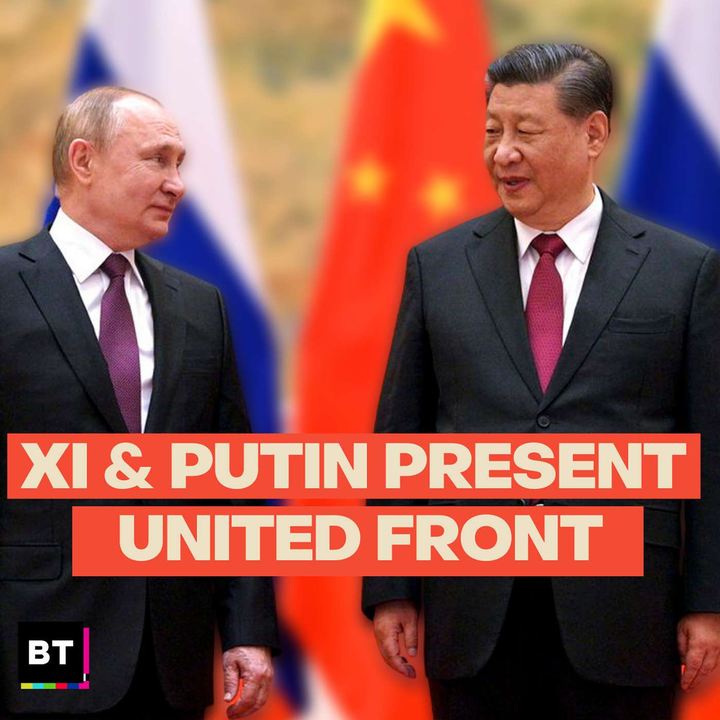 China-Russia Present United Front