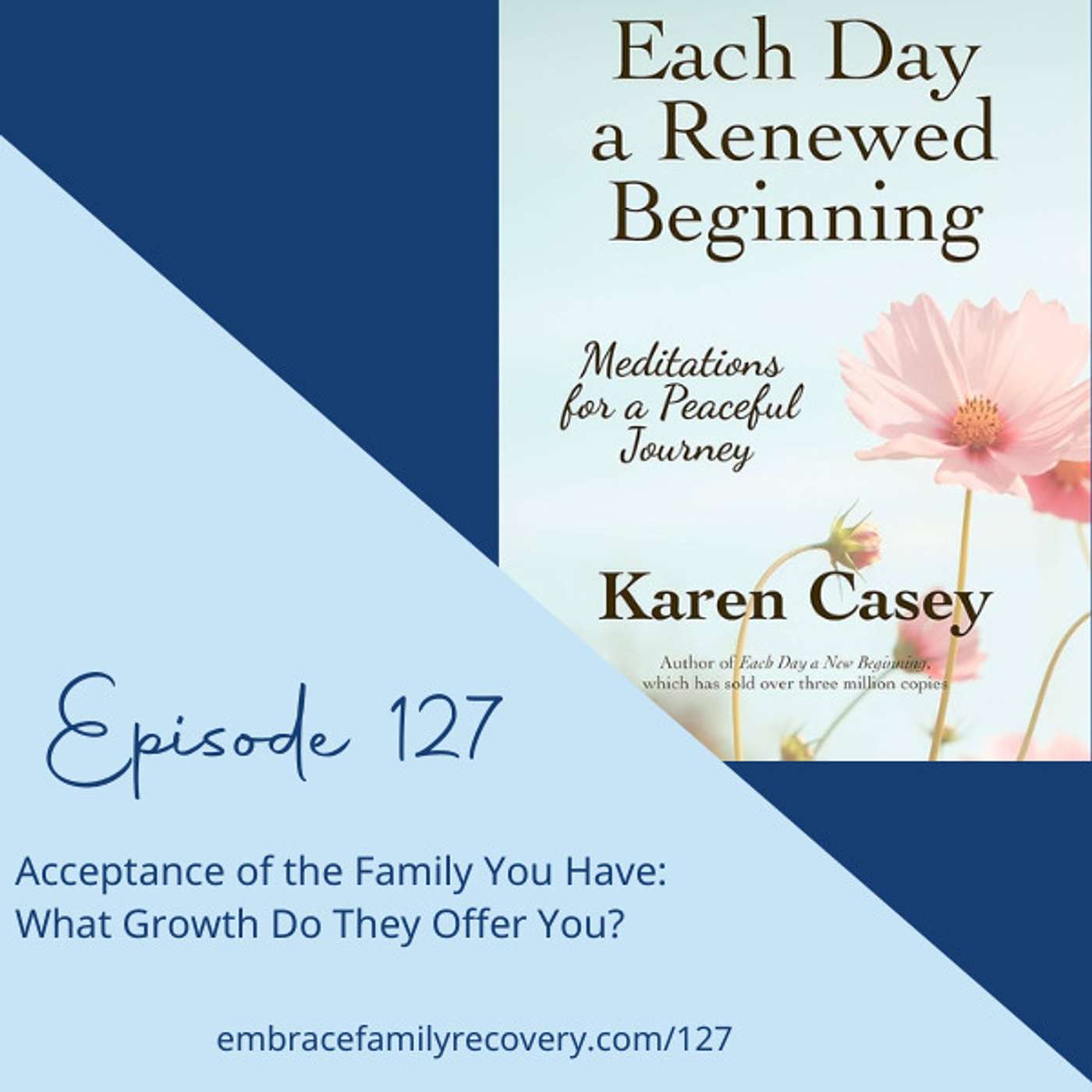 Ep 127 - Acceptance of the Family You Have: What Growth Do They Offer You?