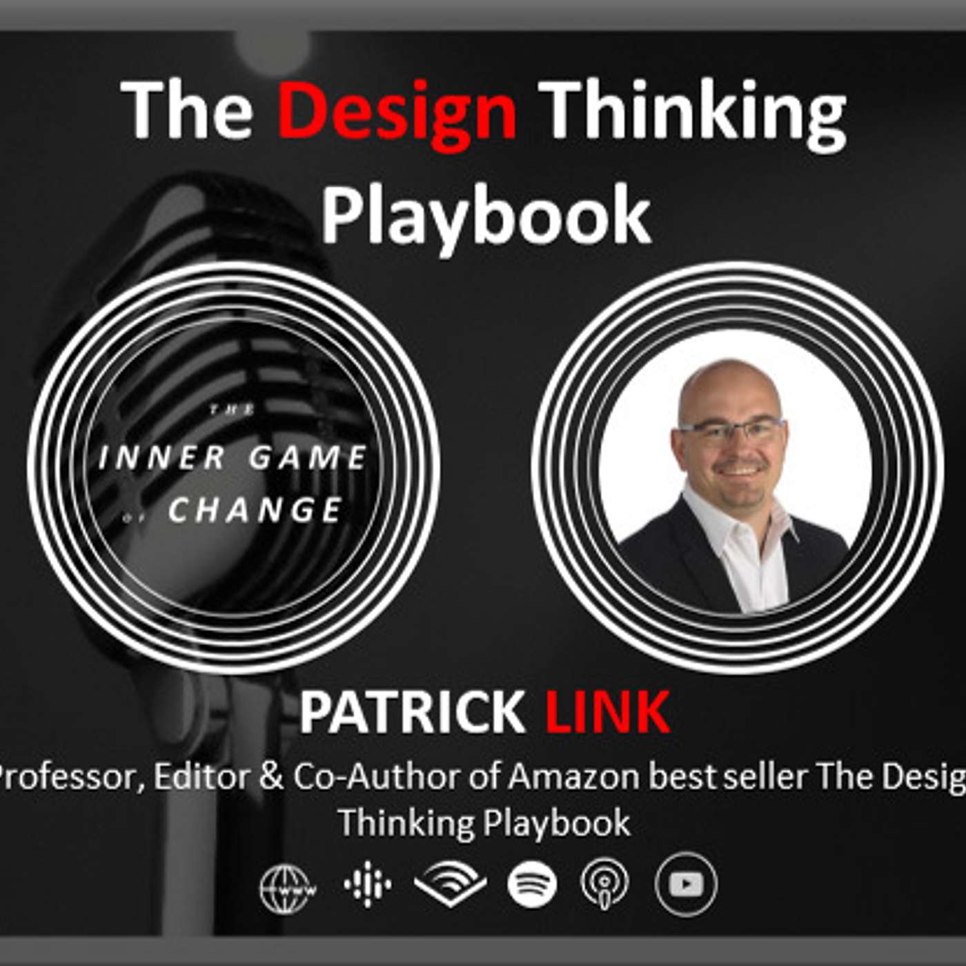 E22 - The Design Thinking Playbook - Podcast with Patrick Link thumbnail