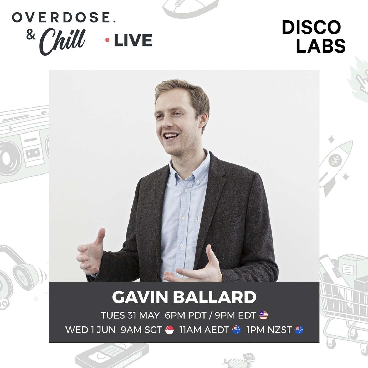 #086: Gavin Ballard @ Disco Labs