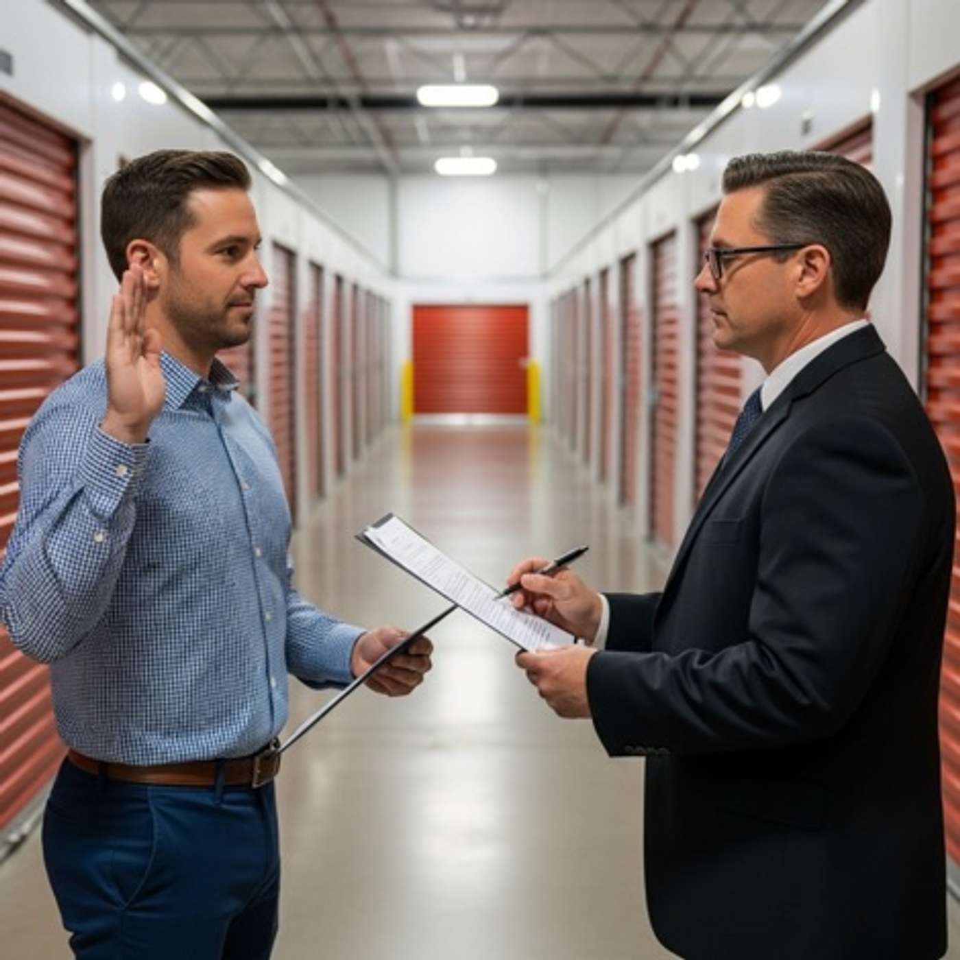 Storage Wars and Paperwork: Notarizing Affidavits for Self-Storage Lien Sales