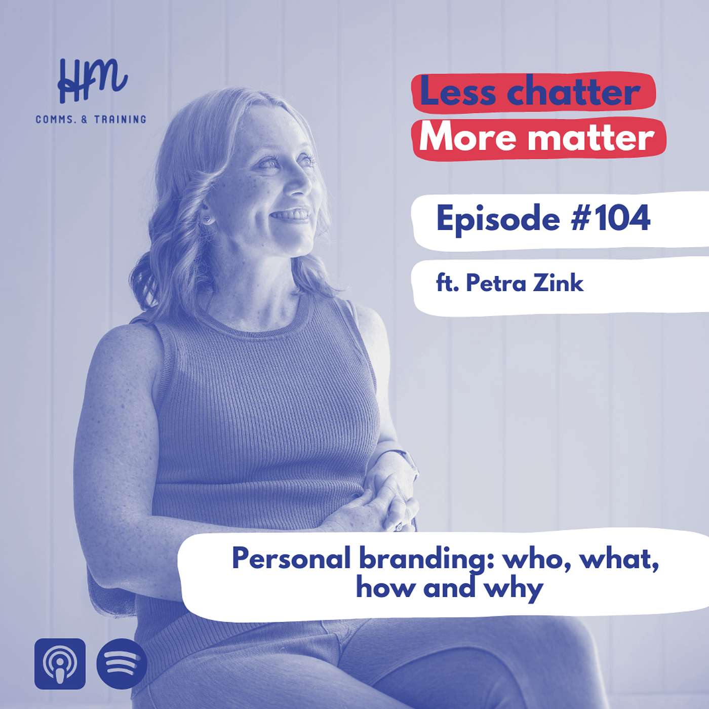 #104 Personal branding: who, what, how and why (ft. Petra Zink)