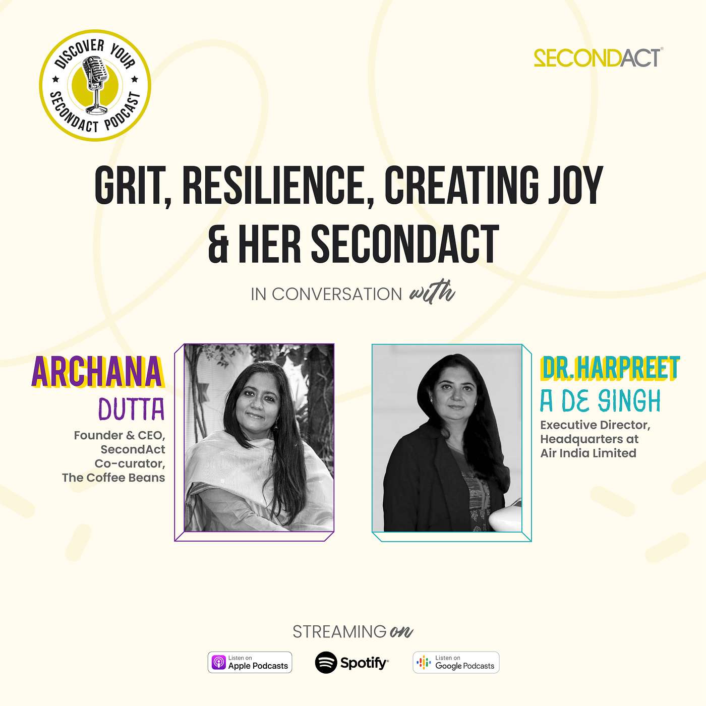 Discover your SecondAct Podcast