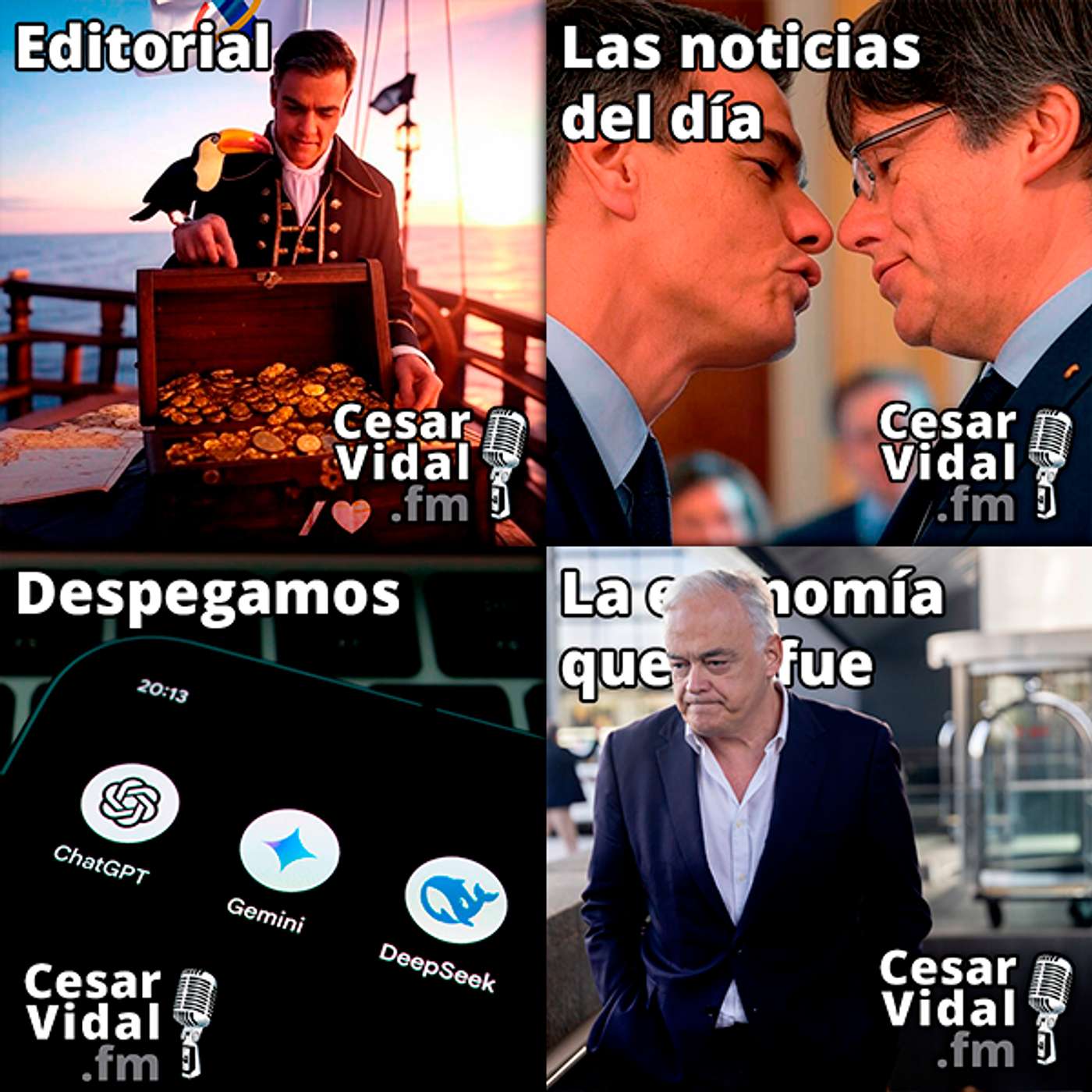 Programa Completo de La Voz de César Vidal - 28/01/25