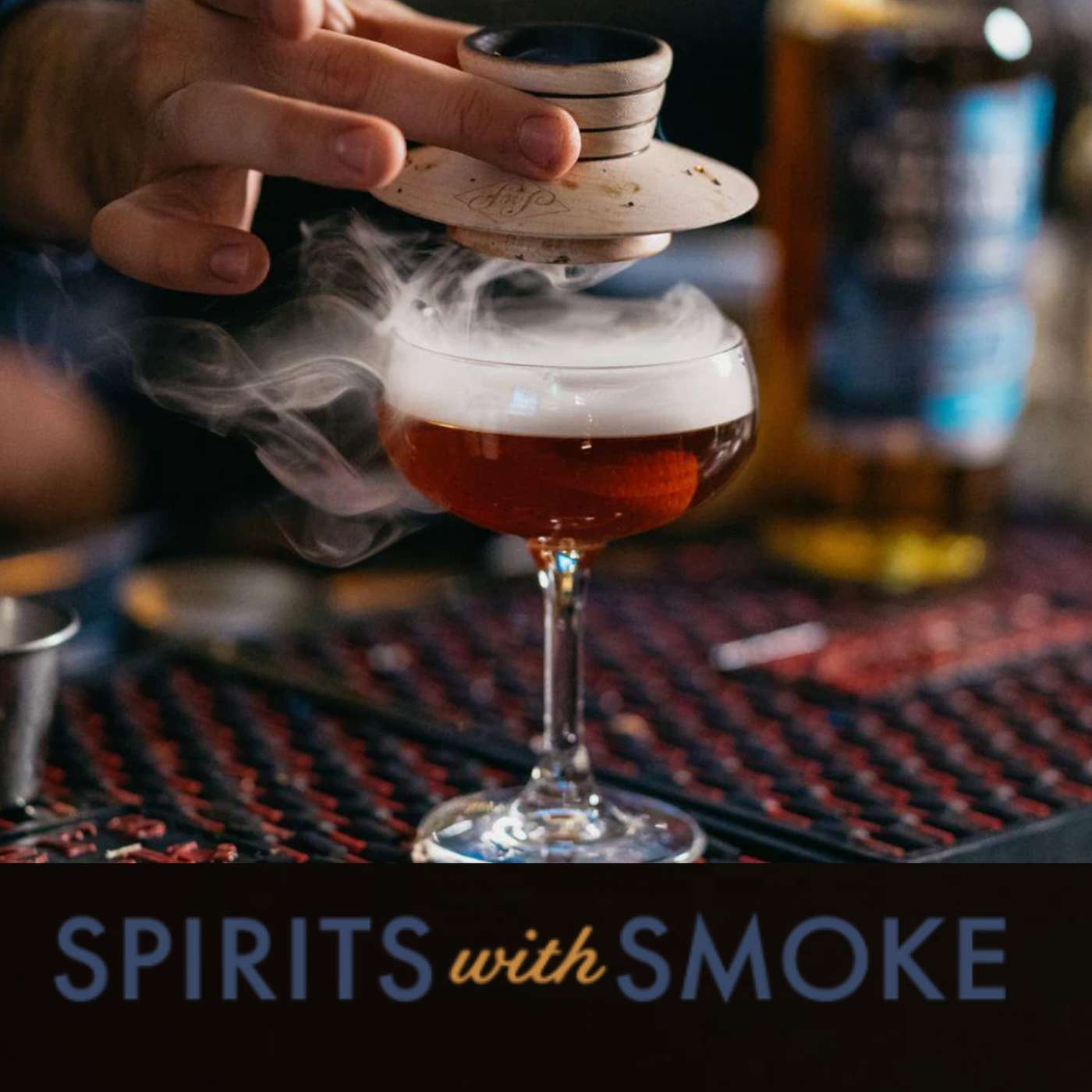 S4 E15 Smoking Cocktails and Party Snacks with special guests, Spirits with Smoke