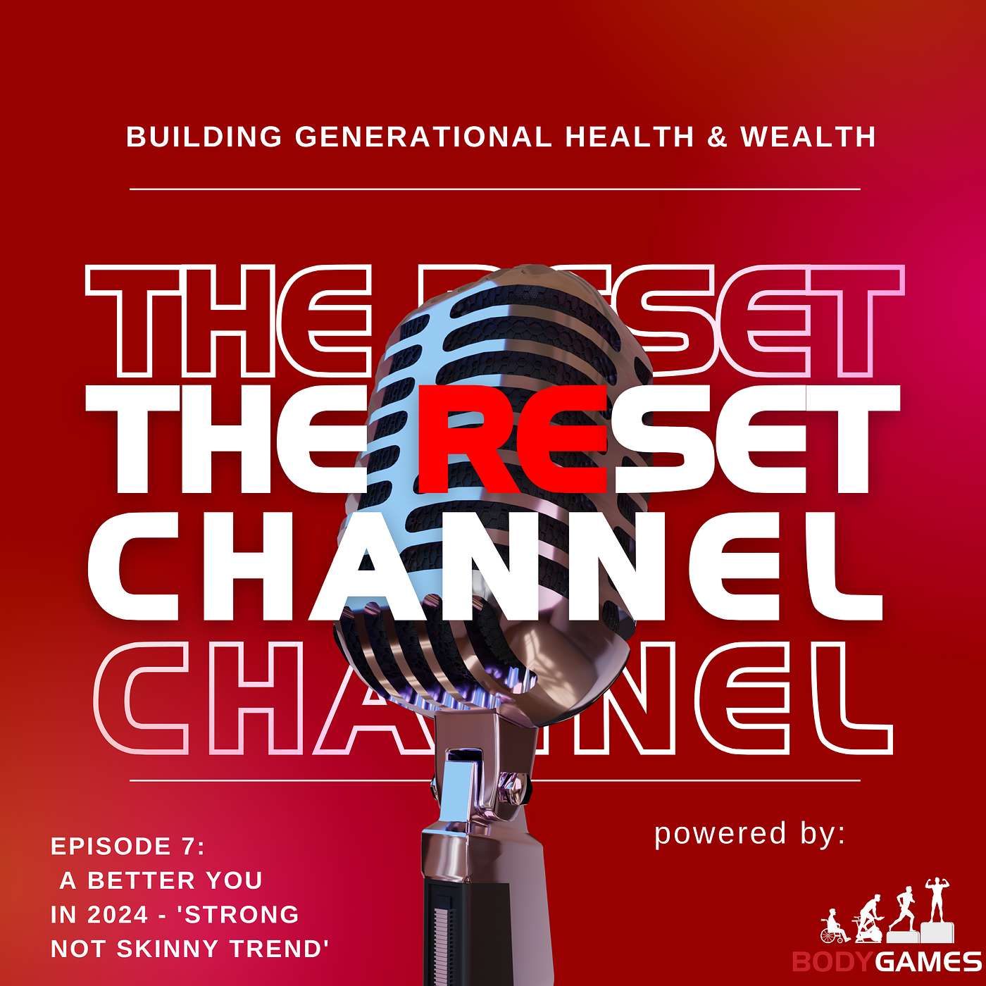 Episode 7:: A Better You in 2024 - 'Strong Not Skinny Trend' episode artwork