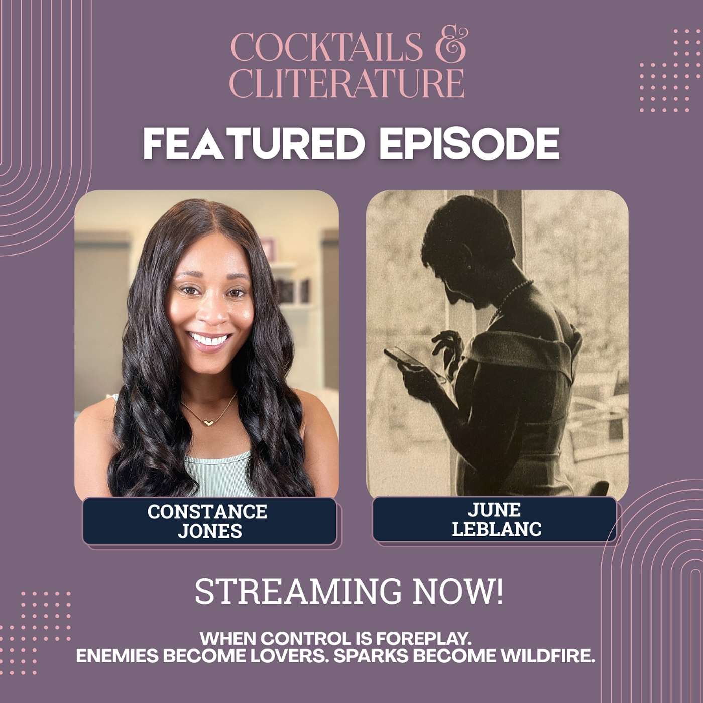 Cocktails and Cliterature - A Romance Novel Podcast