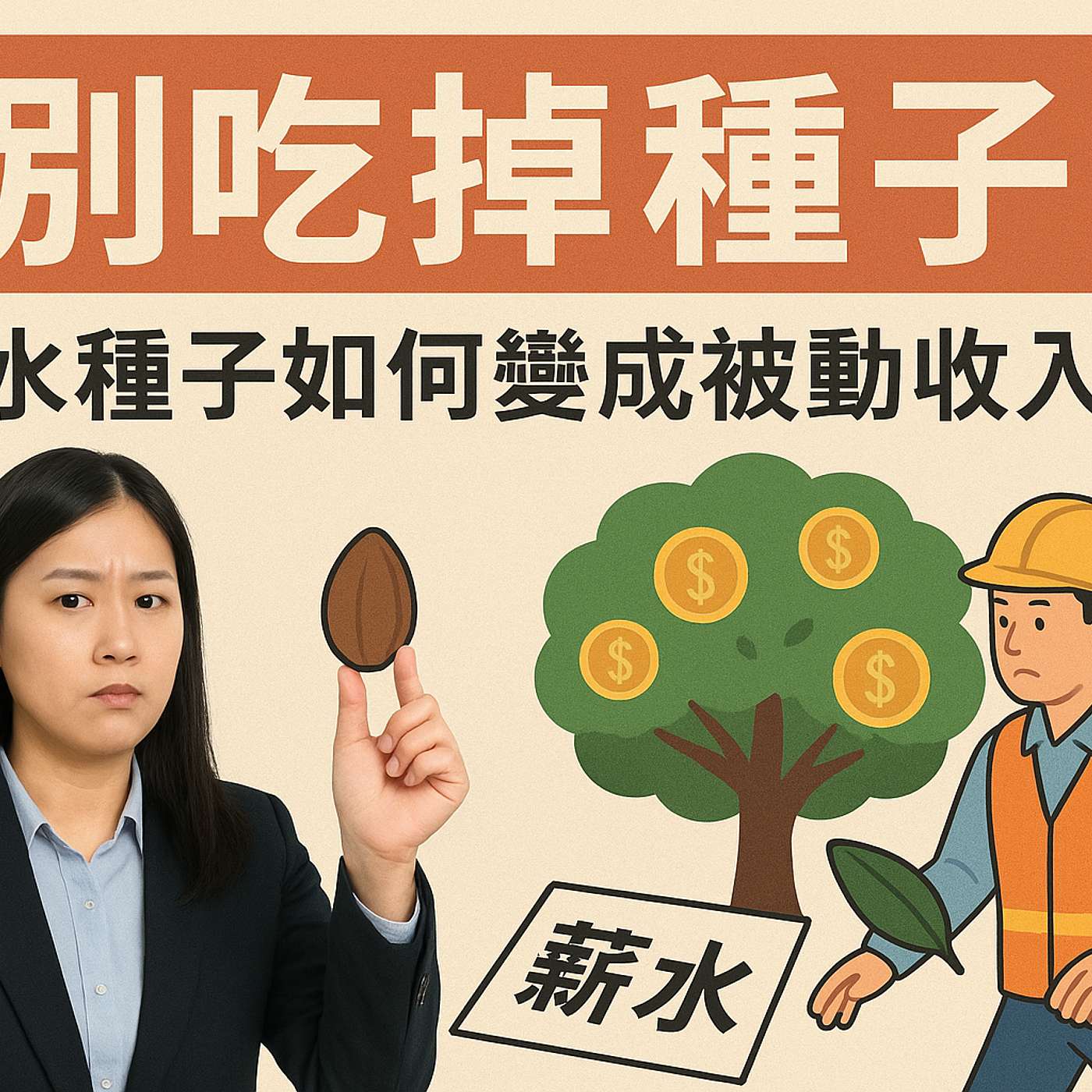 EP.13 別吃掉種子:薪水種子如何變成被動收入樹 EP.13 別吃掉種子:薪水種子如何變成被動收入樹