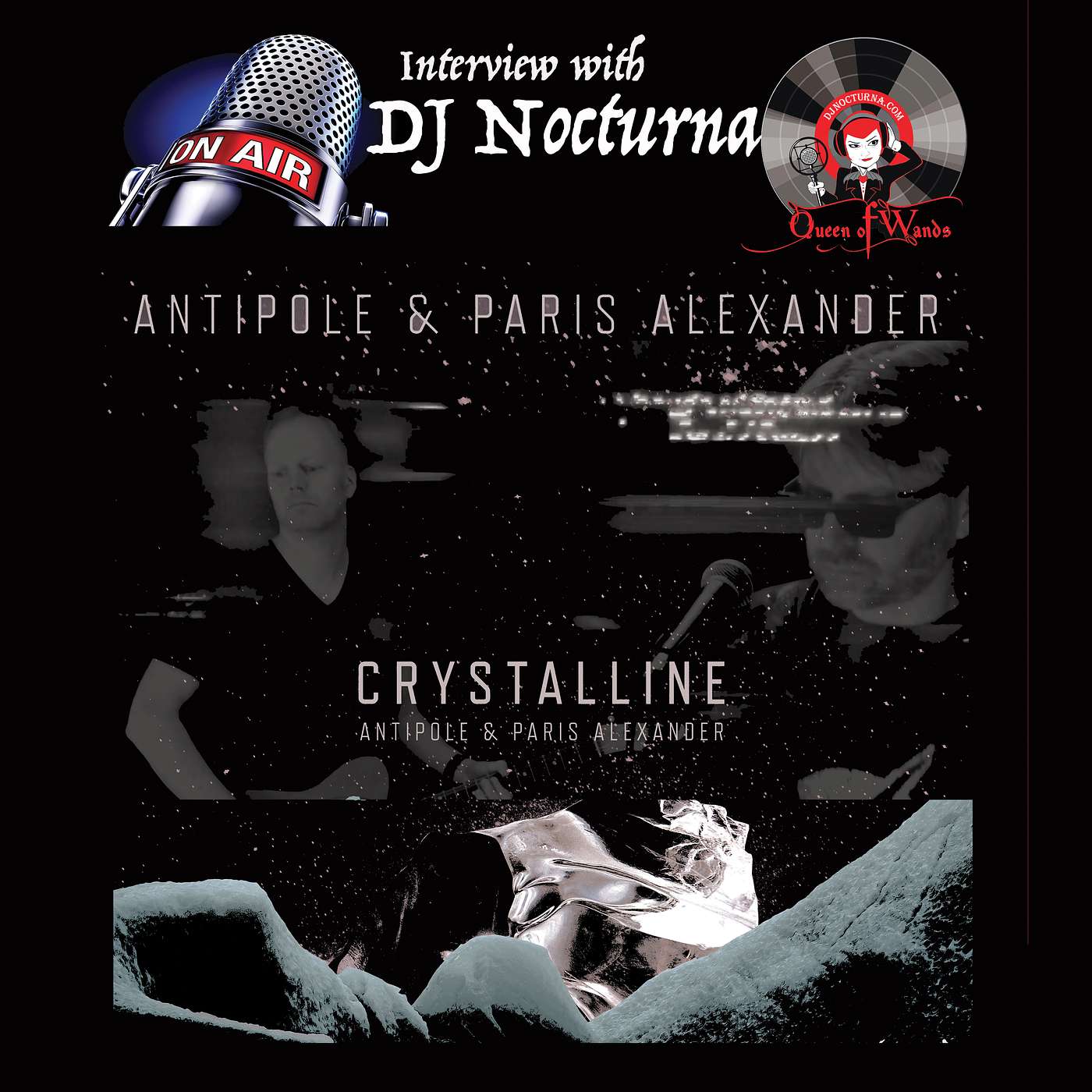 Antipole and Paris Alexander Releases Crystalline on Young And Cold Records