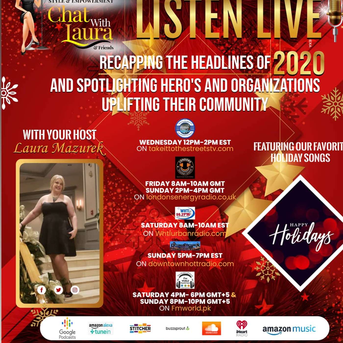 Style & Empowerment Chat With Laura & Friends Radio