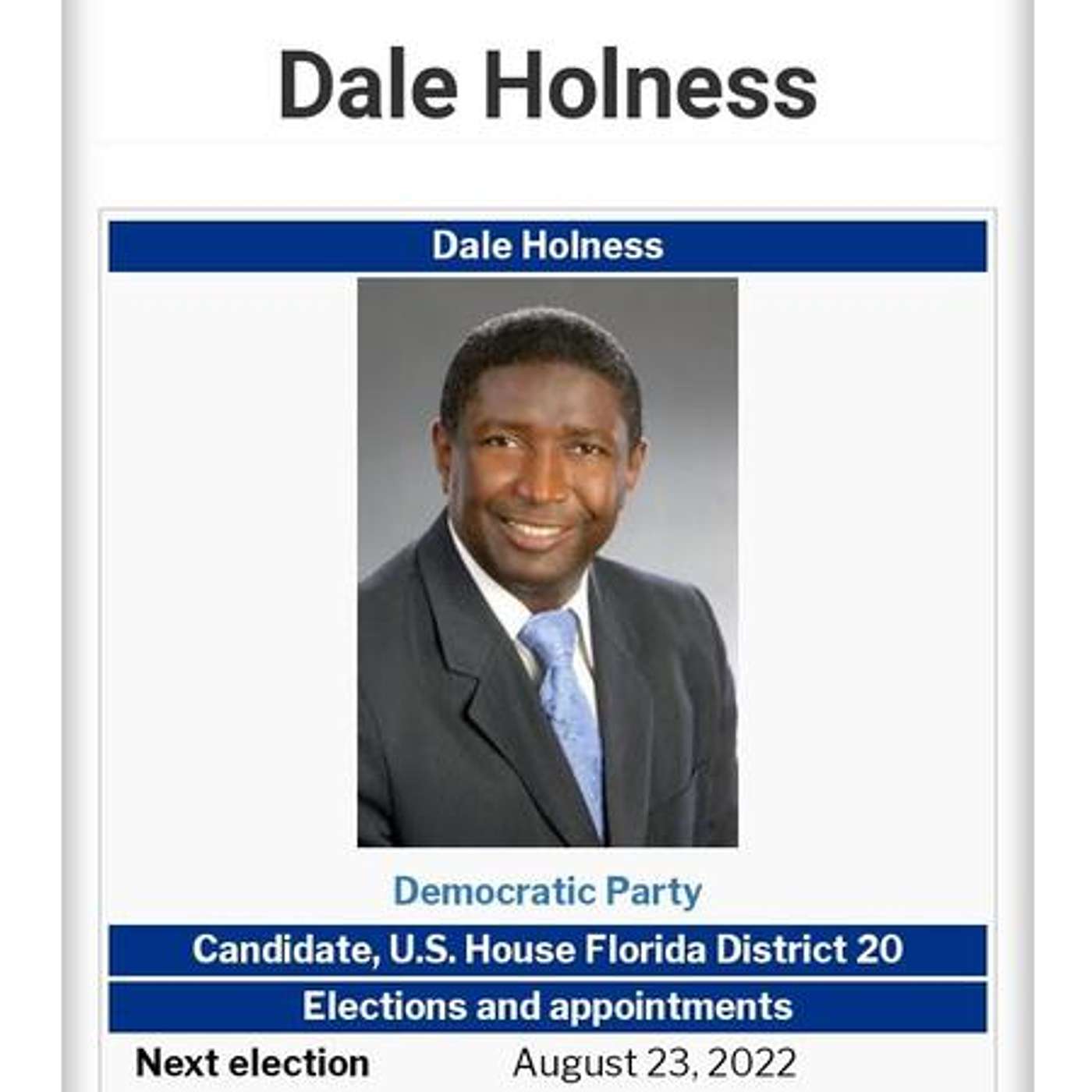 #IAMRIVIERABEACH Dale Holness, for U.S. House Florida District 20, Ann McNeill Artie Williams episode artwork