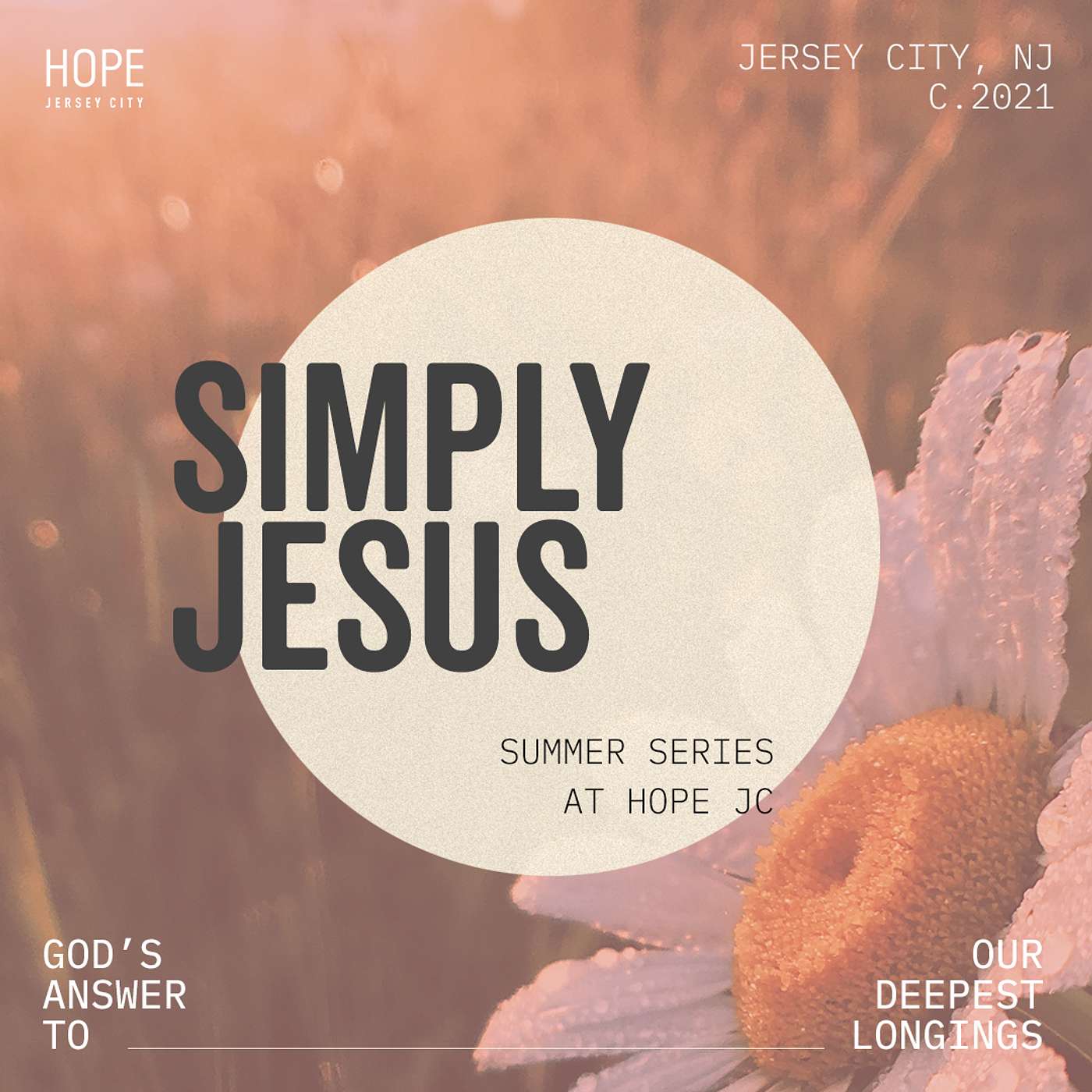 7/25/21 | Simply Jesus | I Am the Bread of Life episode artwork