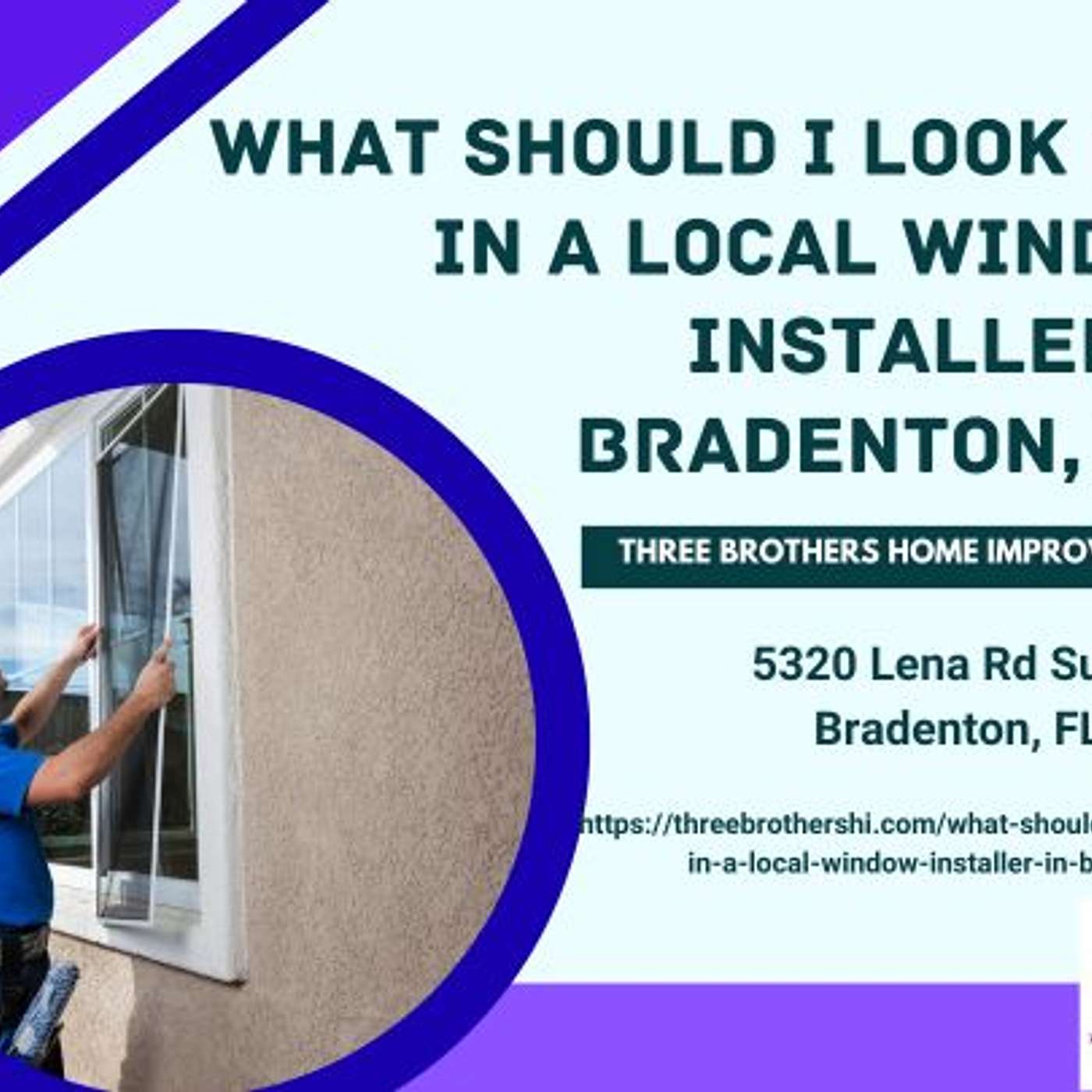 What should I look for in a local window installer in Bradenton, FL? episode artwork