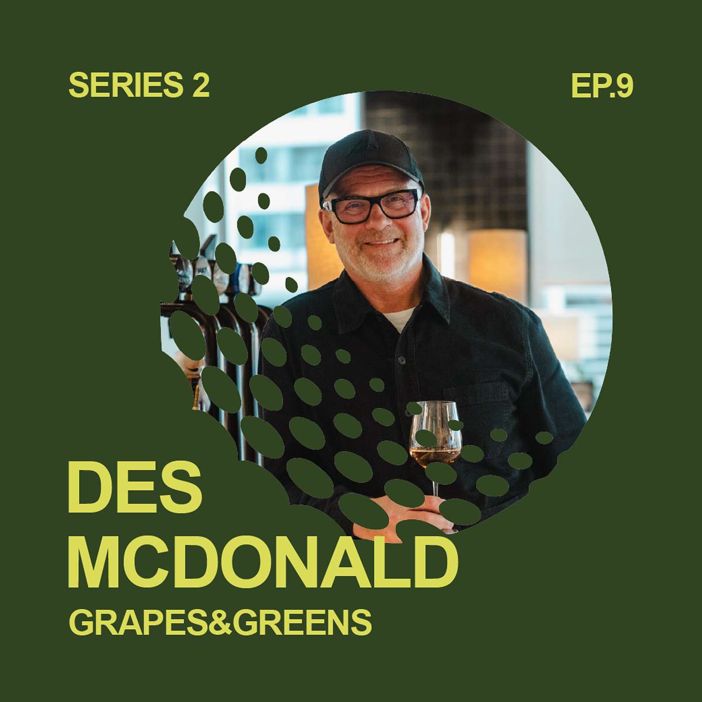 S2 E9 - Des McDonald, Curating the Perfect Lifestyle in Hospitality and Golf | Grapes&Greens Podcast
