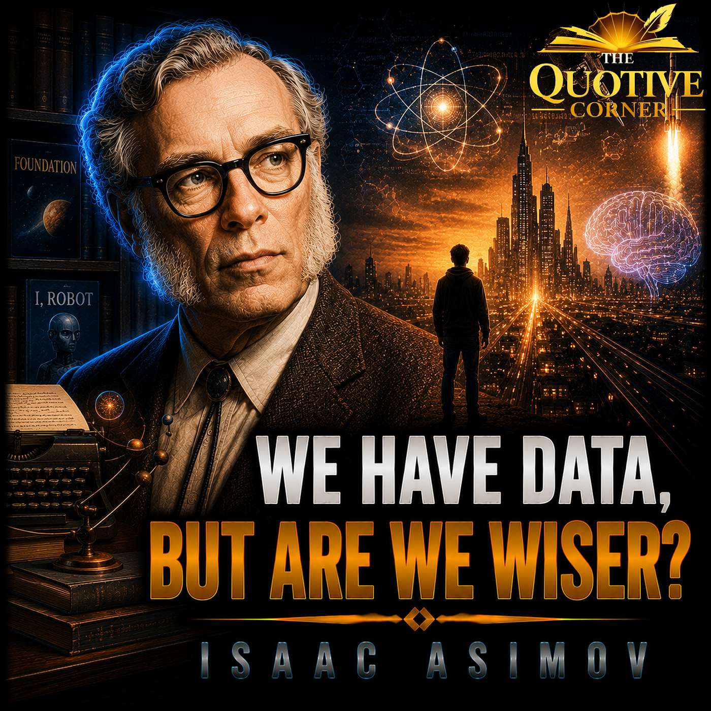 Asimov Warns That Knowledge Without Wisdom Is Dangerous episode artwork