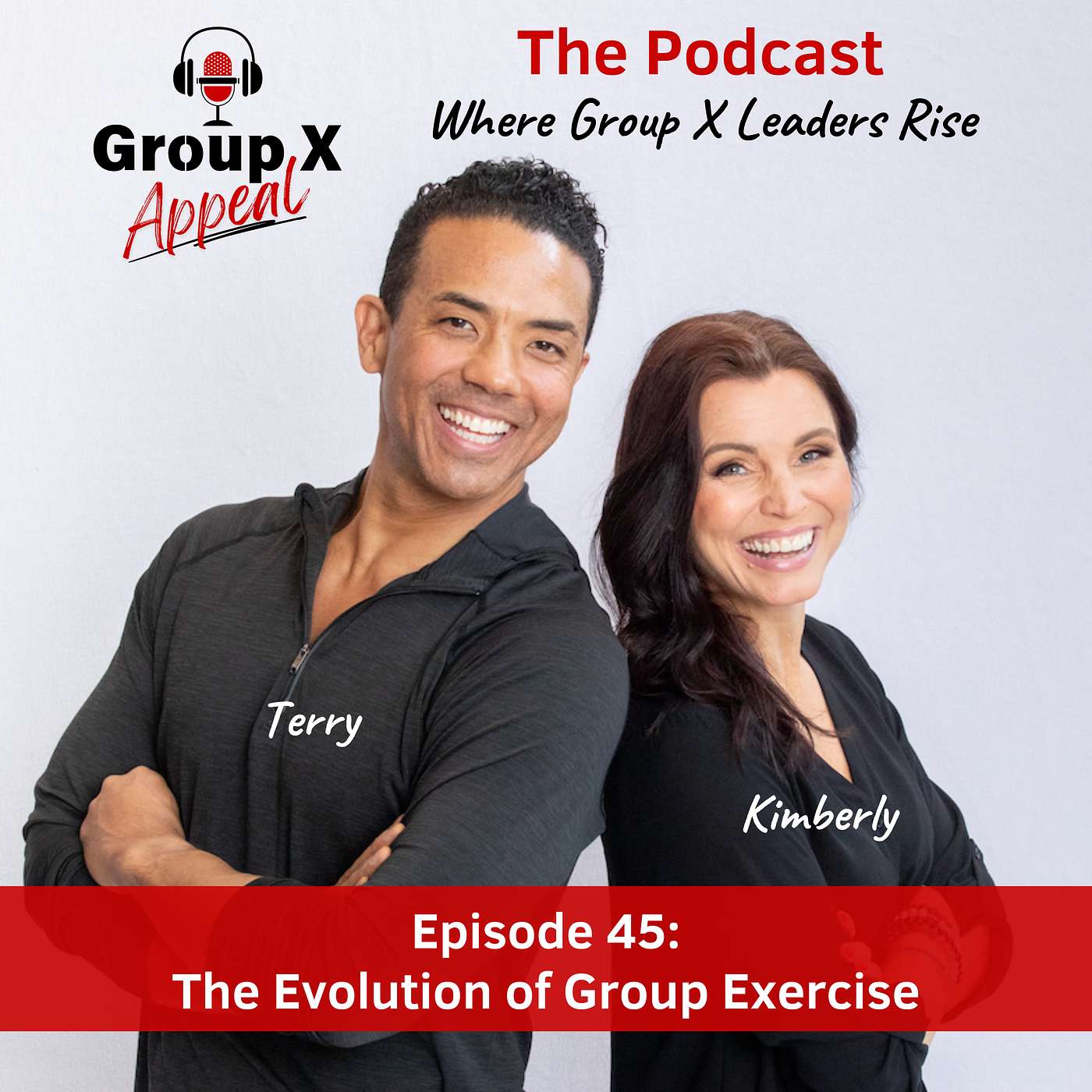 45: The Evolution of Group Exercise: It's Not Just Aerobics Anymore! episode artwork